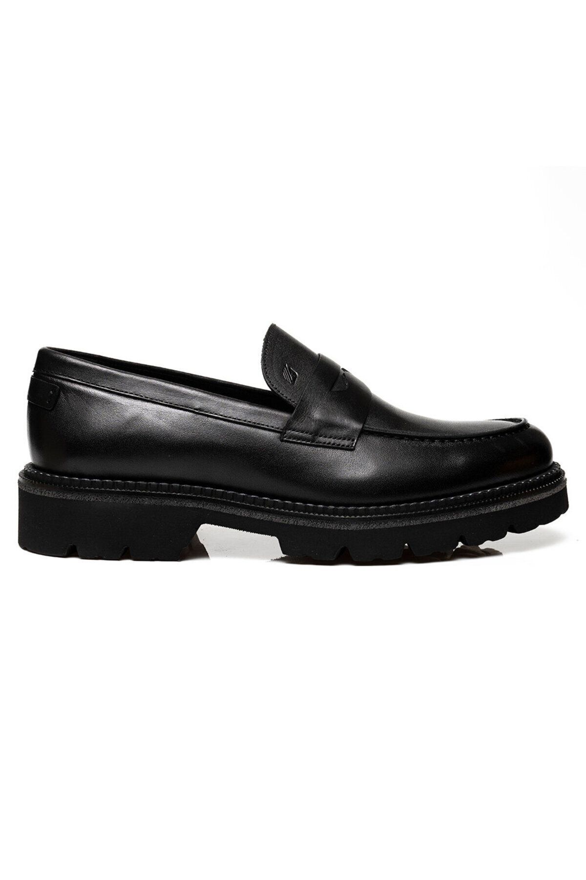 Greyder Erkek Siyah Hakiki Deri Klasik Ayakkabı 3k1ua75135