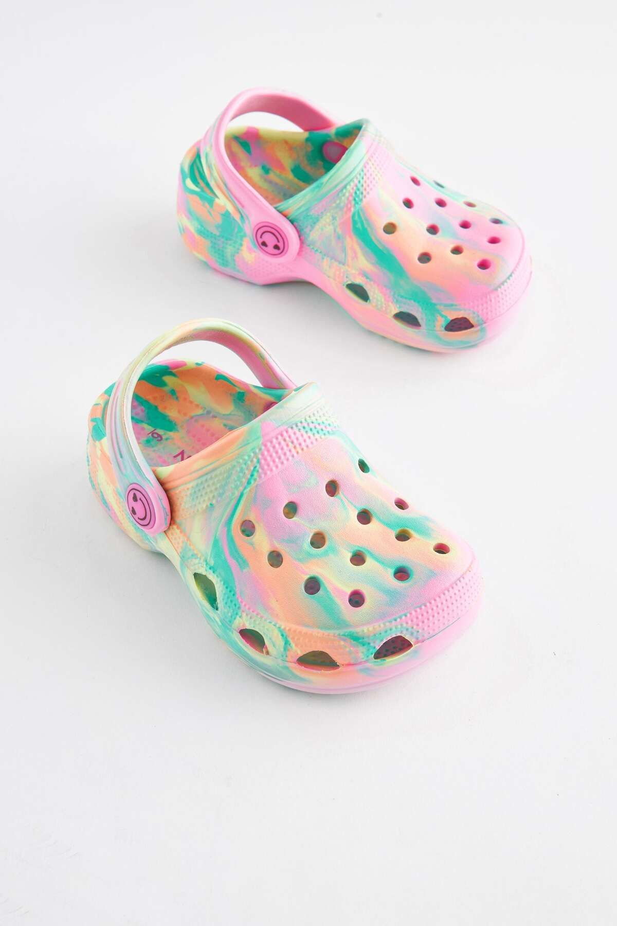 Next Baby Kız Çocuk Terlik Sandalet Renkli Batik Crocs