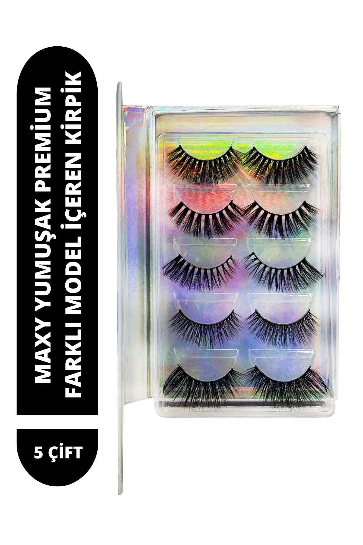 Magic Lash Maxy Premium 3d Volume Ipek Kirpik 5 Çift