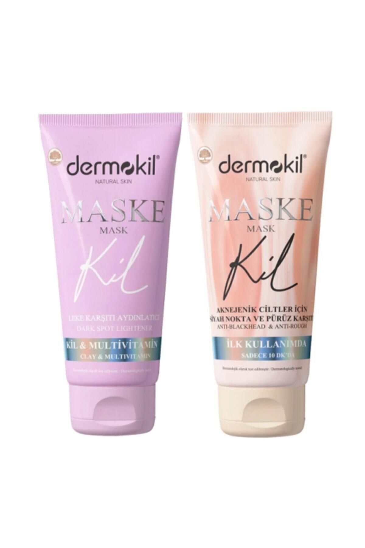Dermokil Akne Ve Leke Maske 2'li Set 2x75ml - 325020201011