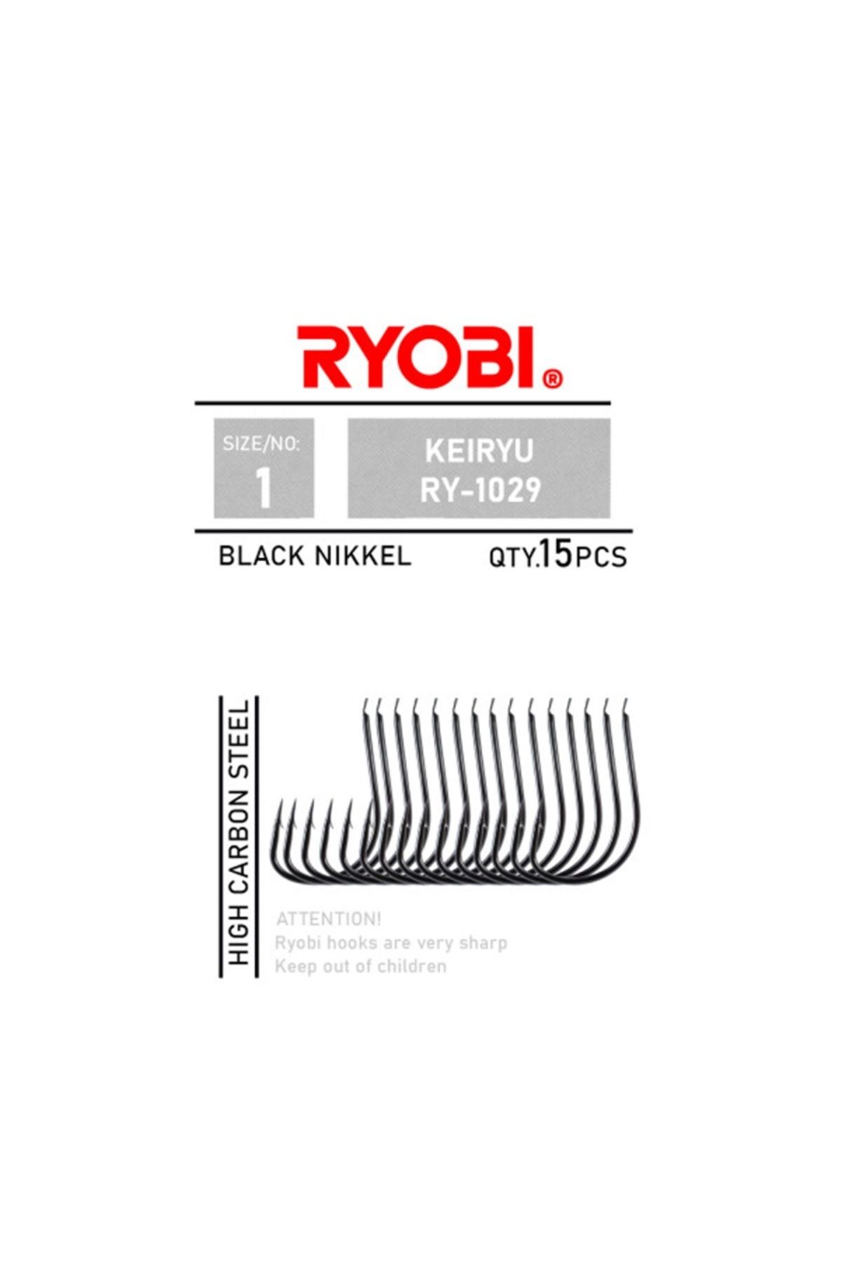 Ryobi Keiryu RY-1029 Black Nickel Olta İğnesi No:1