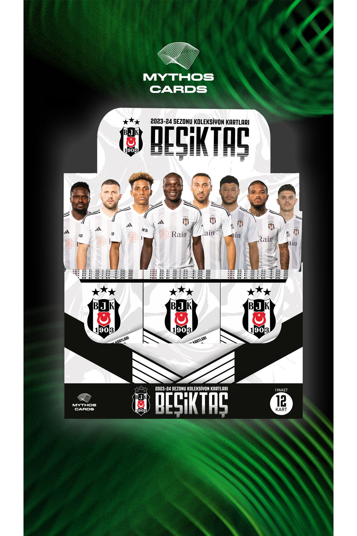 Beşiktaş 2023-24 Sezon Kartları - Tam Kutu