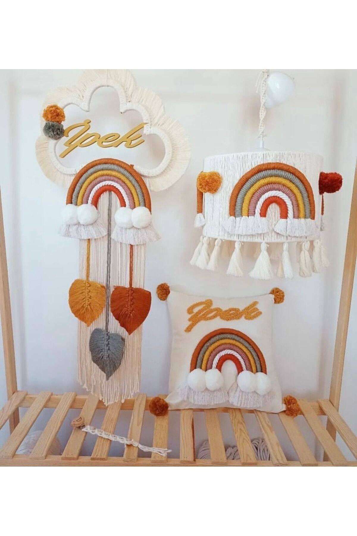 Tasarı Sanatı Bebek/çocuk Odası Özel Tasarım Avize-abajur-yastık-kapı Süsü Hediyelik Takım