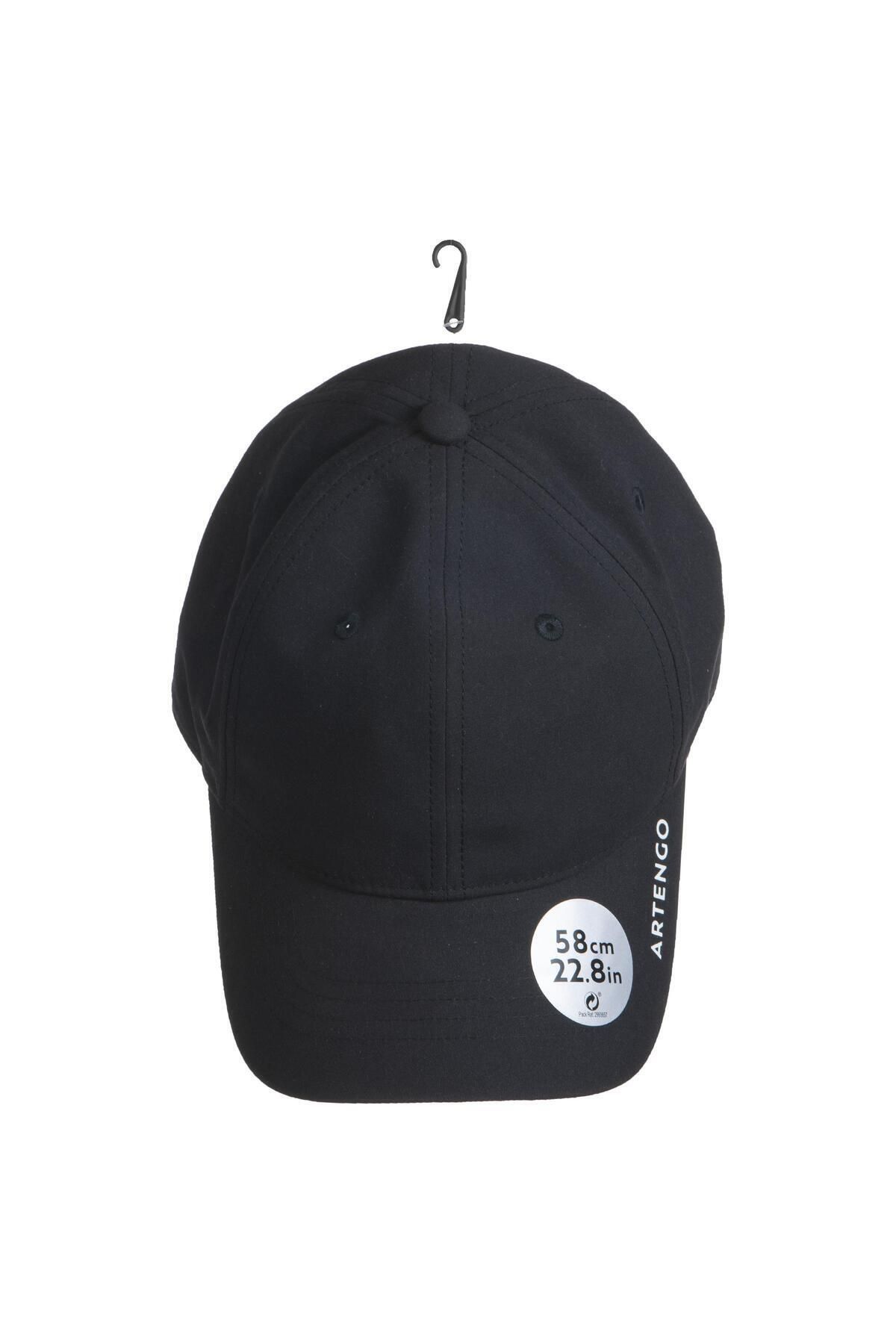 Decathlon Artengo Tenis Şapkası - 58 Cm - Siyah - Tc 500