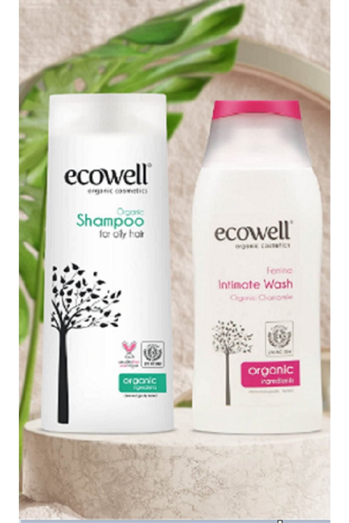 Ecowell Organik Intim Temizleyici 200 Ml + Şampuan 300 Ml