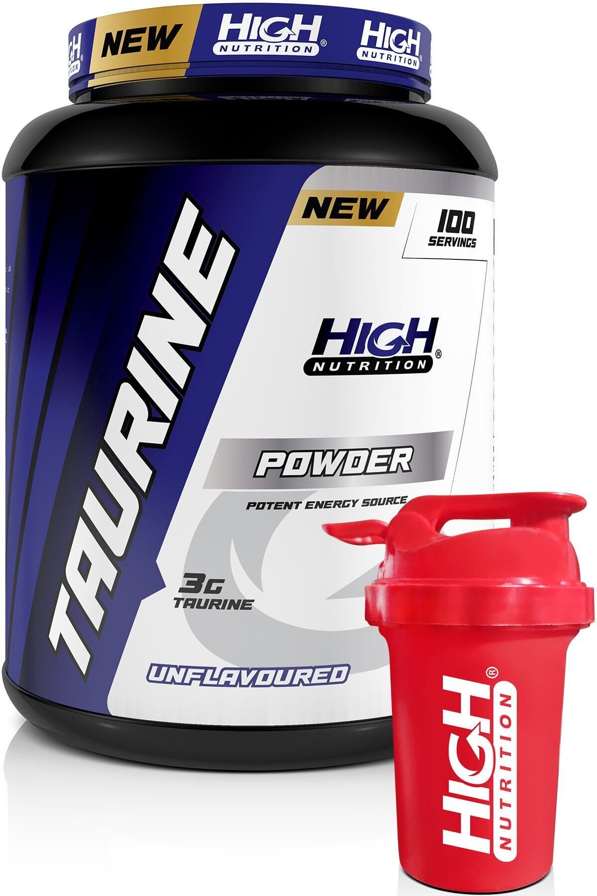 High Nutrition Taurine Powder 300 Gr 100 Servis 3000 Mg
