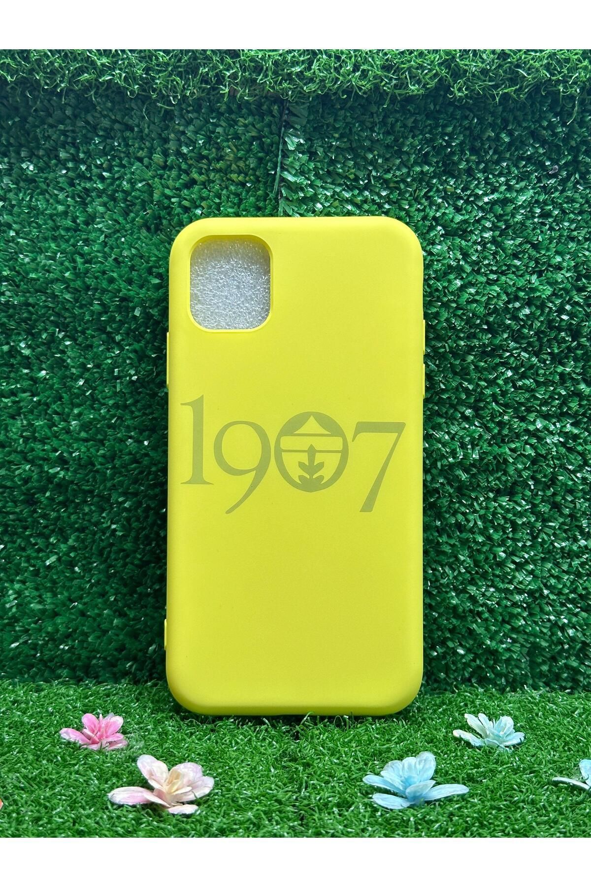 bestcase Iphone 11 Uyumlu Fenerbahçeli 1907 Tasarımlı Taraftar Kılıfı Sarı