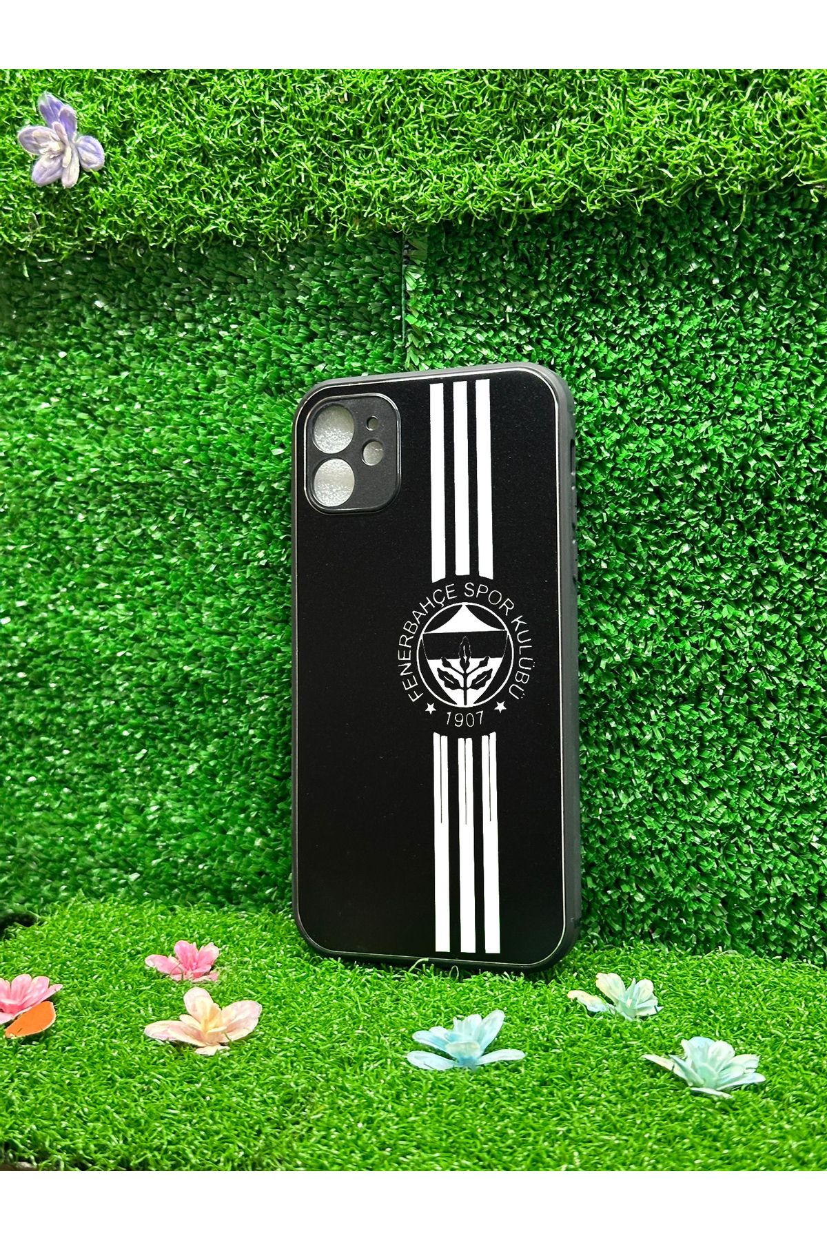 bestcase Iphone 11 Uyumlu Fenerbahçeli Baskılı Taraftar Kılıfı Siyah