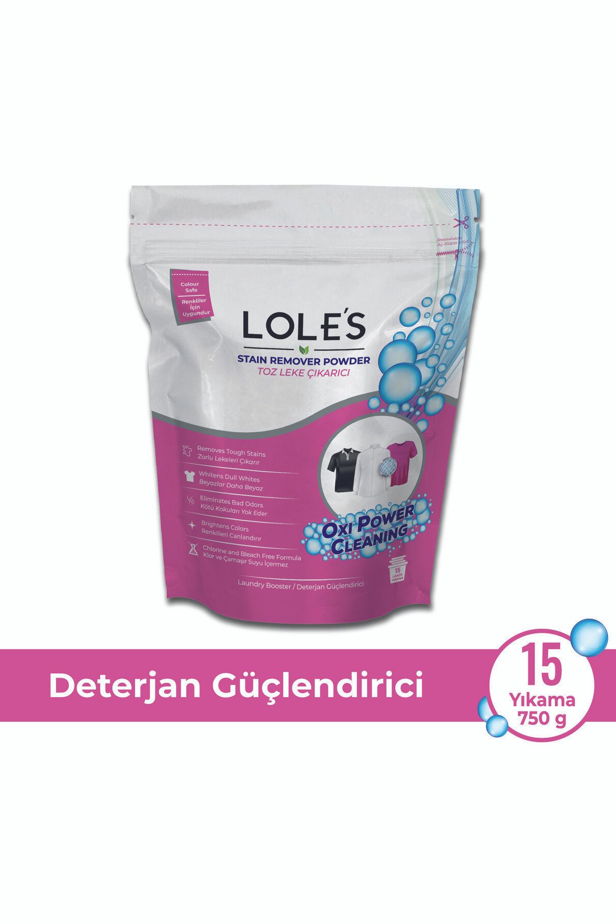 Lole's Toz Leke Çıkarıcı & Deterjan Güçlendirici