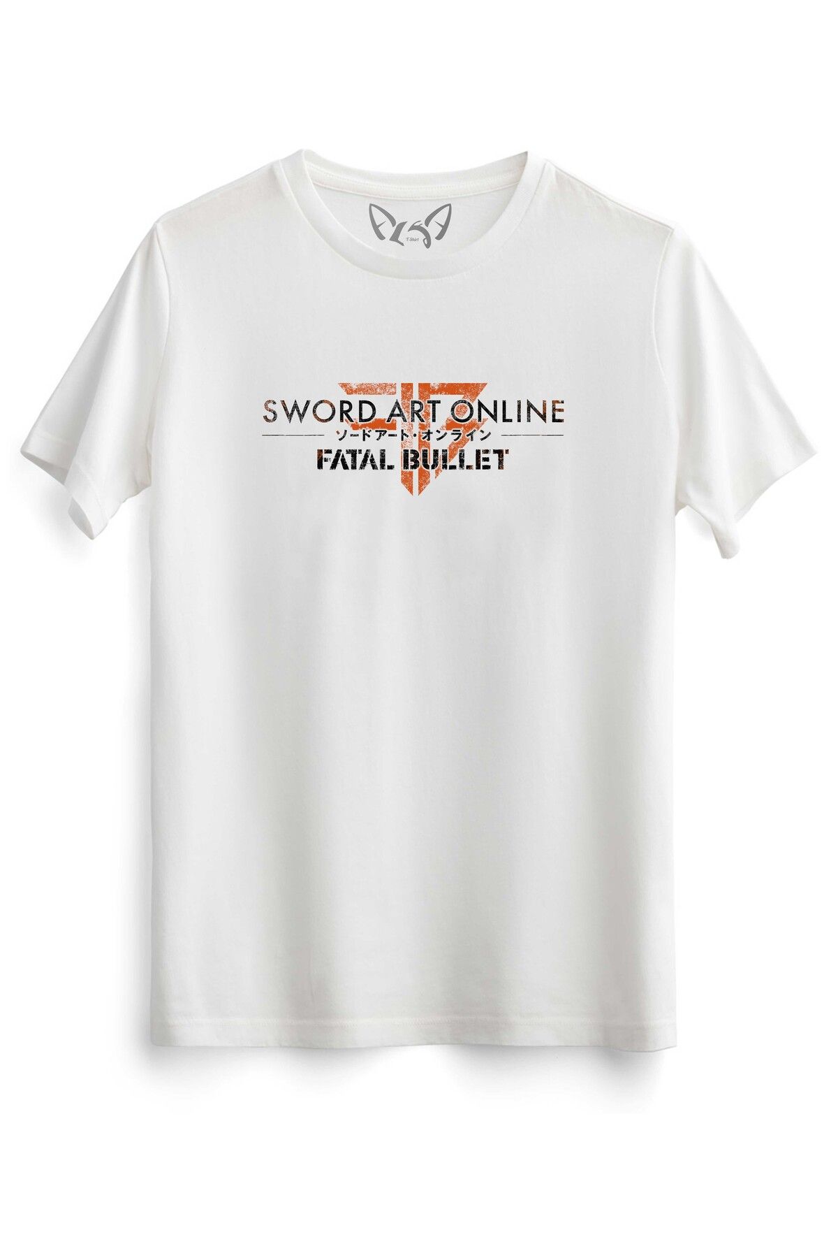 Alfa Tshirt Sword Art Online Baskılı Çocuk Beyaz Tshirt