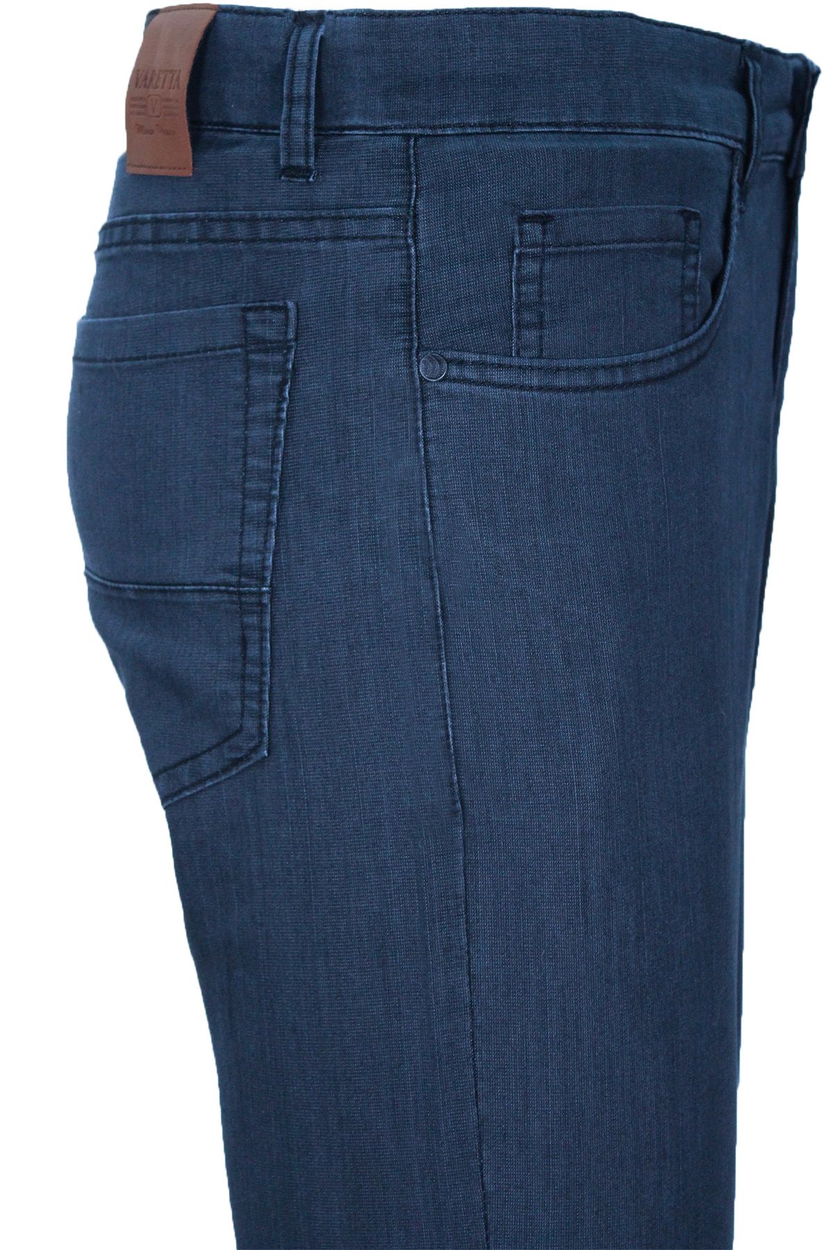 Varetta Erkek Lacivert Cepli Likralı Regular Yazlık Kot Pantolon