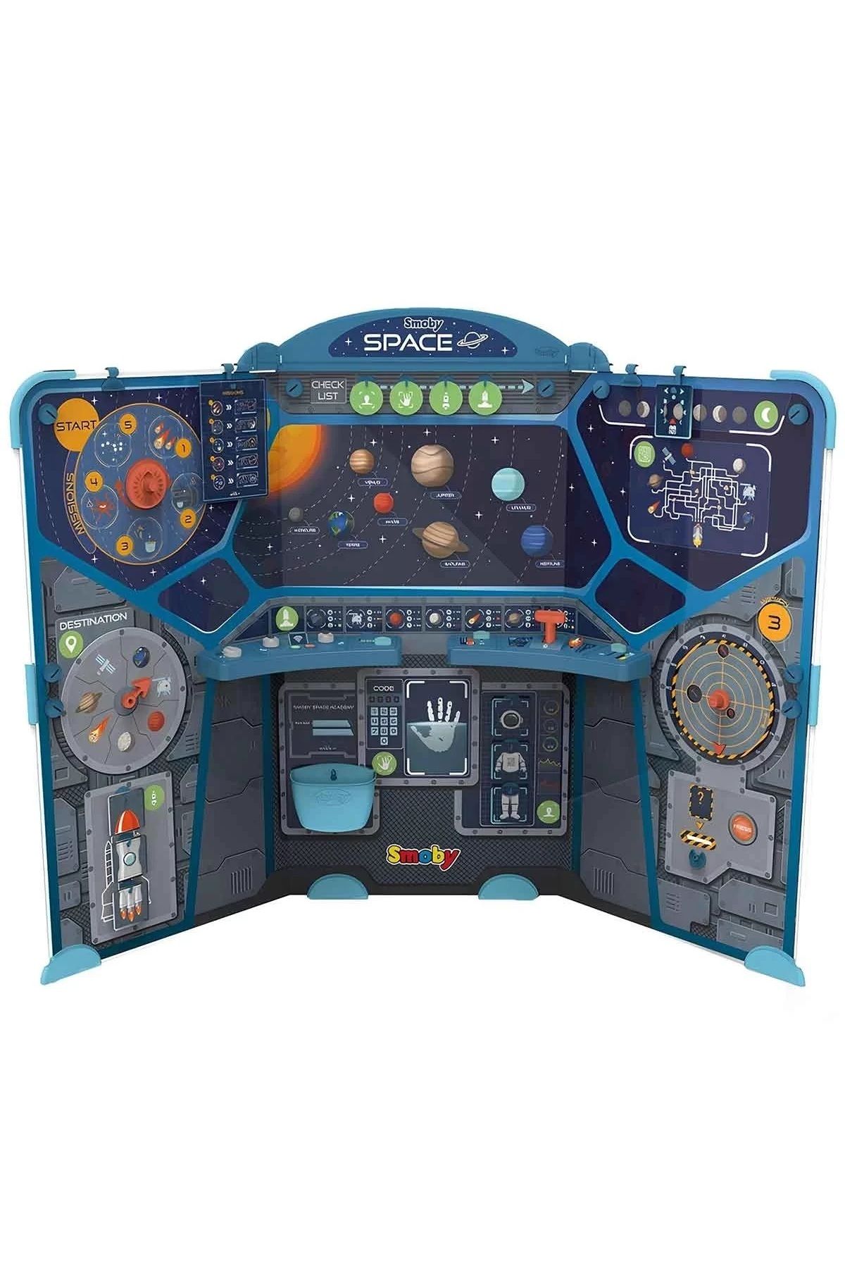 KdrElektronik Çocuk Eğitici Ve Eğlenceli Aksesuarlı Uzay Istasyonu Oyun Seti