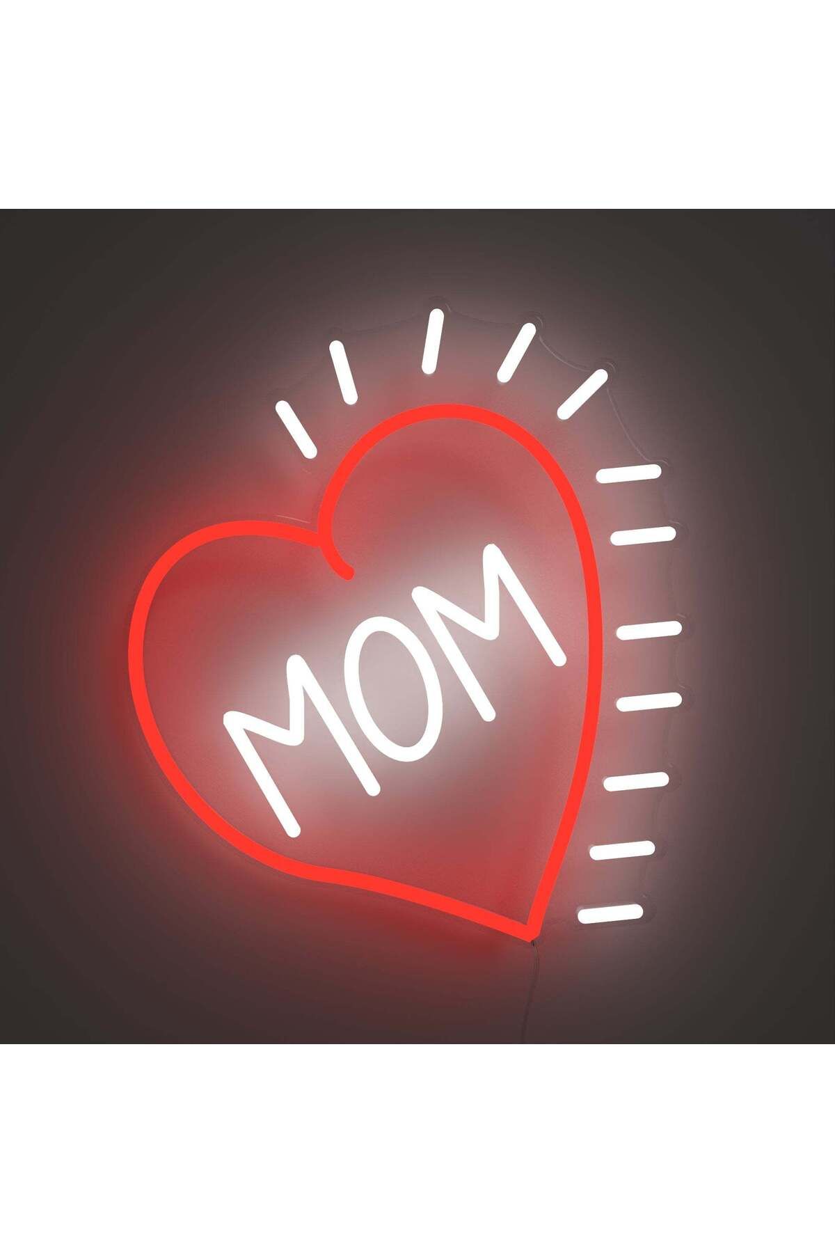Neon Love Mom Heart - Neon Tabela