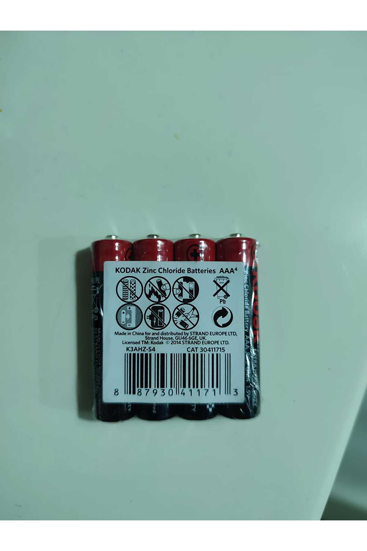 Kodak zinc chloride batteries AAAX4 Fiyatı, Yorumları Trendyol