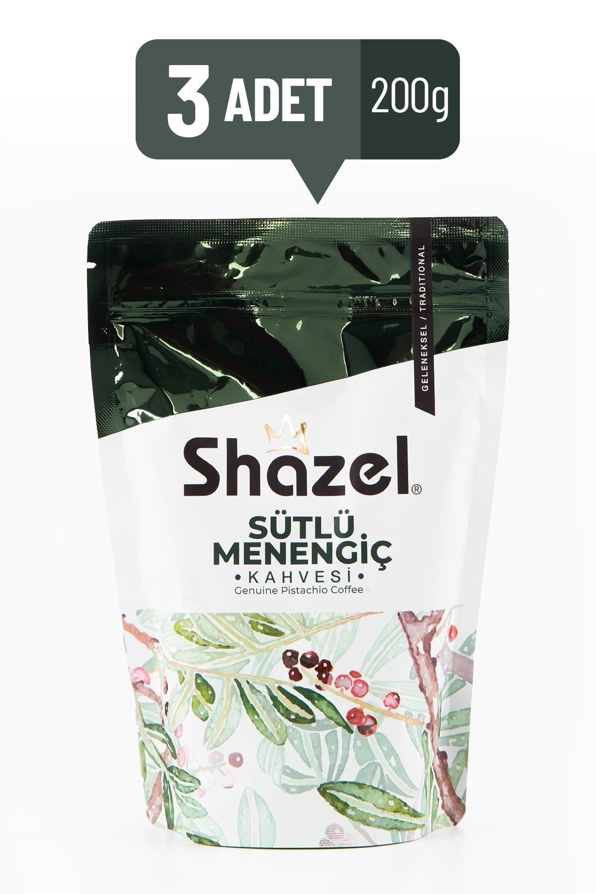 Shazel Sütlü Menengiç Kahvesi 3'lü X 200 gr