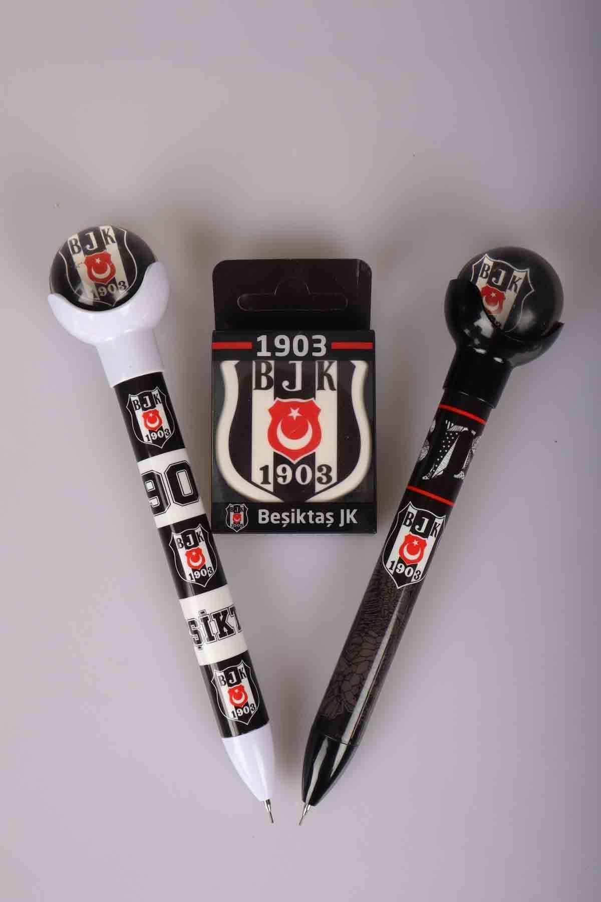 Beşiktaş Lisanslı Versatil Uçlu Kalem Ve Silgi Seti