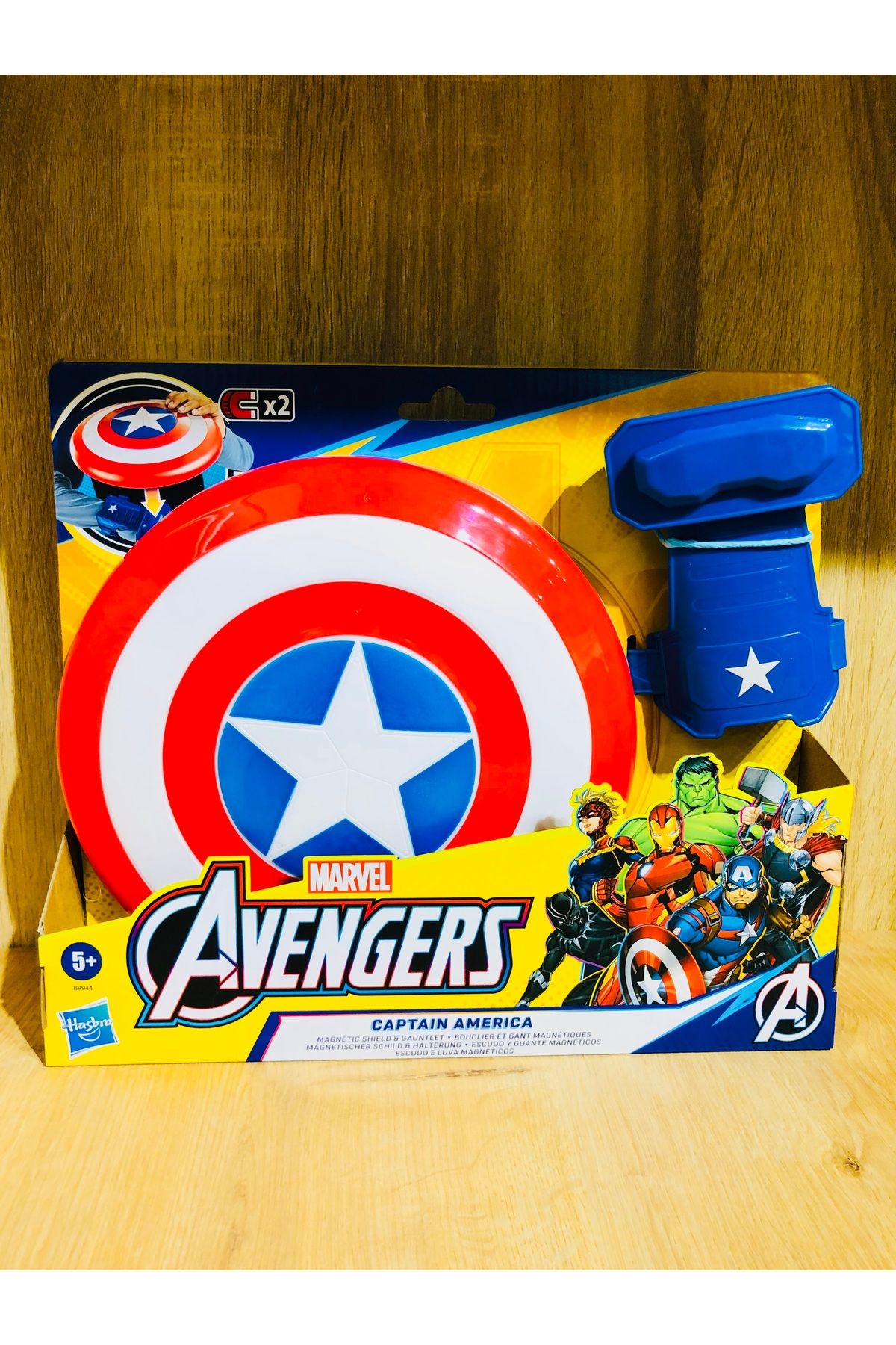 Shem kaptan Amerika kalkan Captain America manyetik kalkan lisanslı orijinal ürün