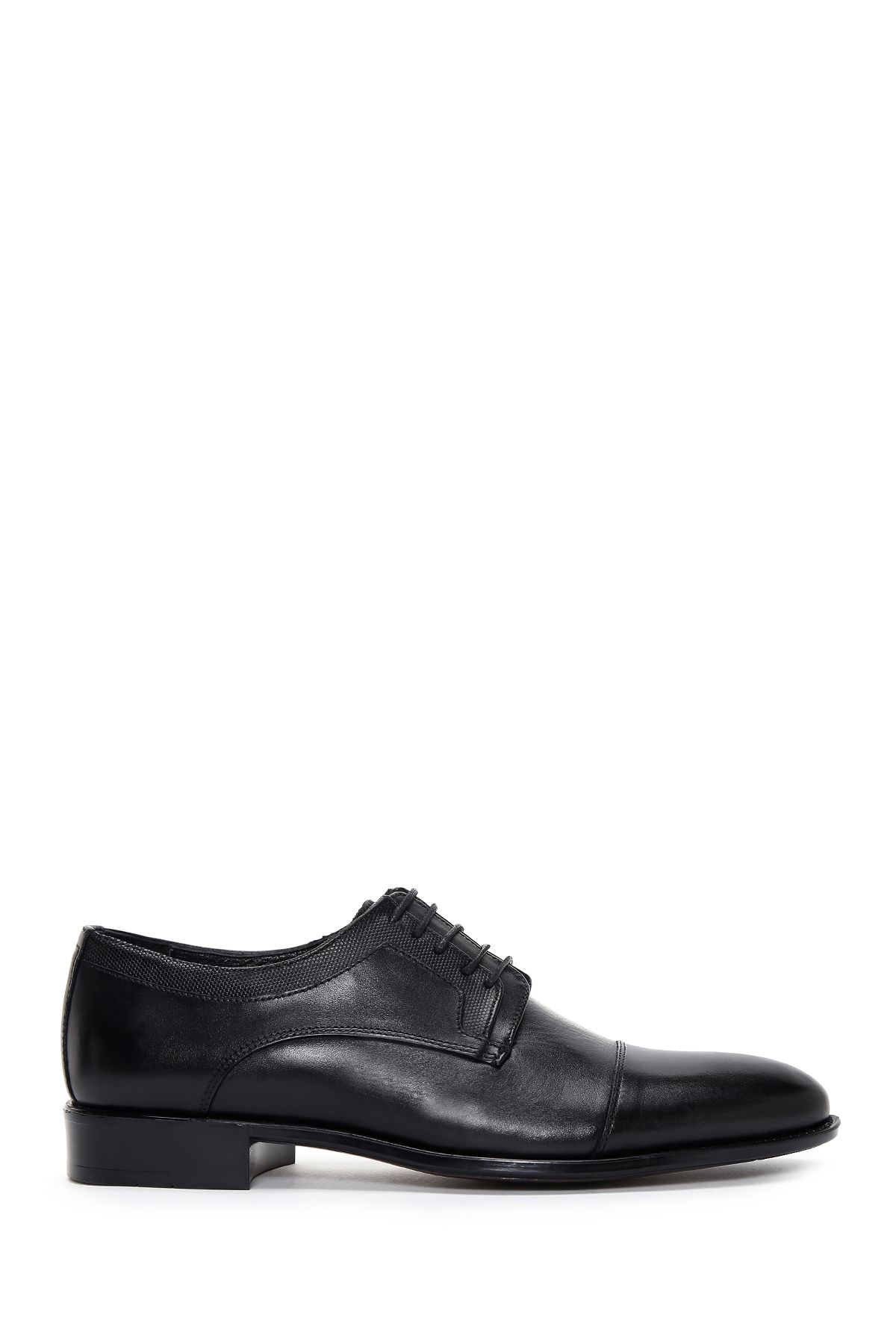 Derimod Erkek Siyah Deri Klasik Ayakkabı