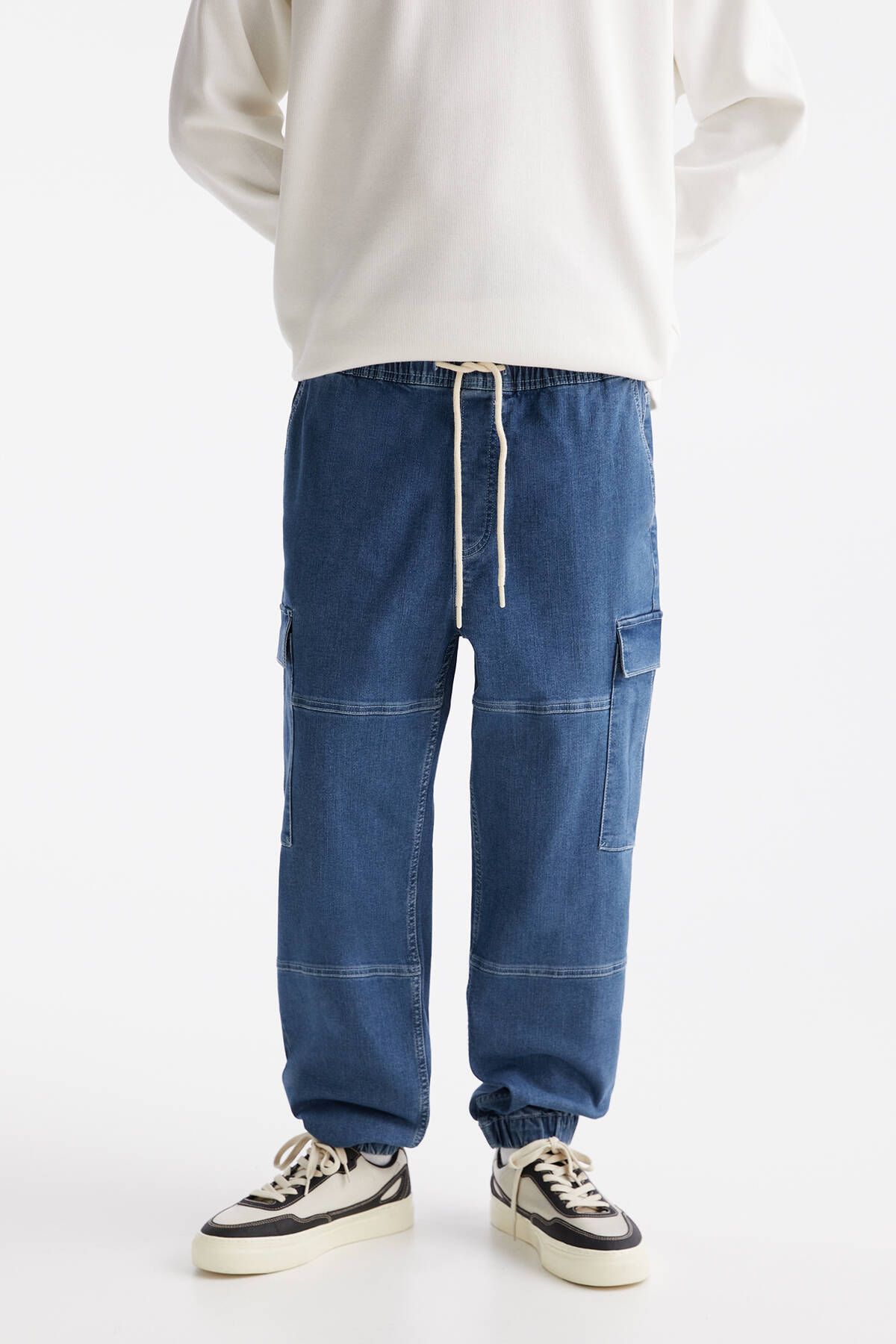 Pull & Bear Kargo jogger jean pantolon