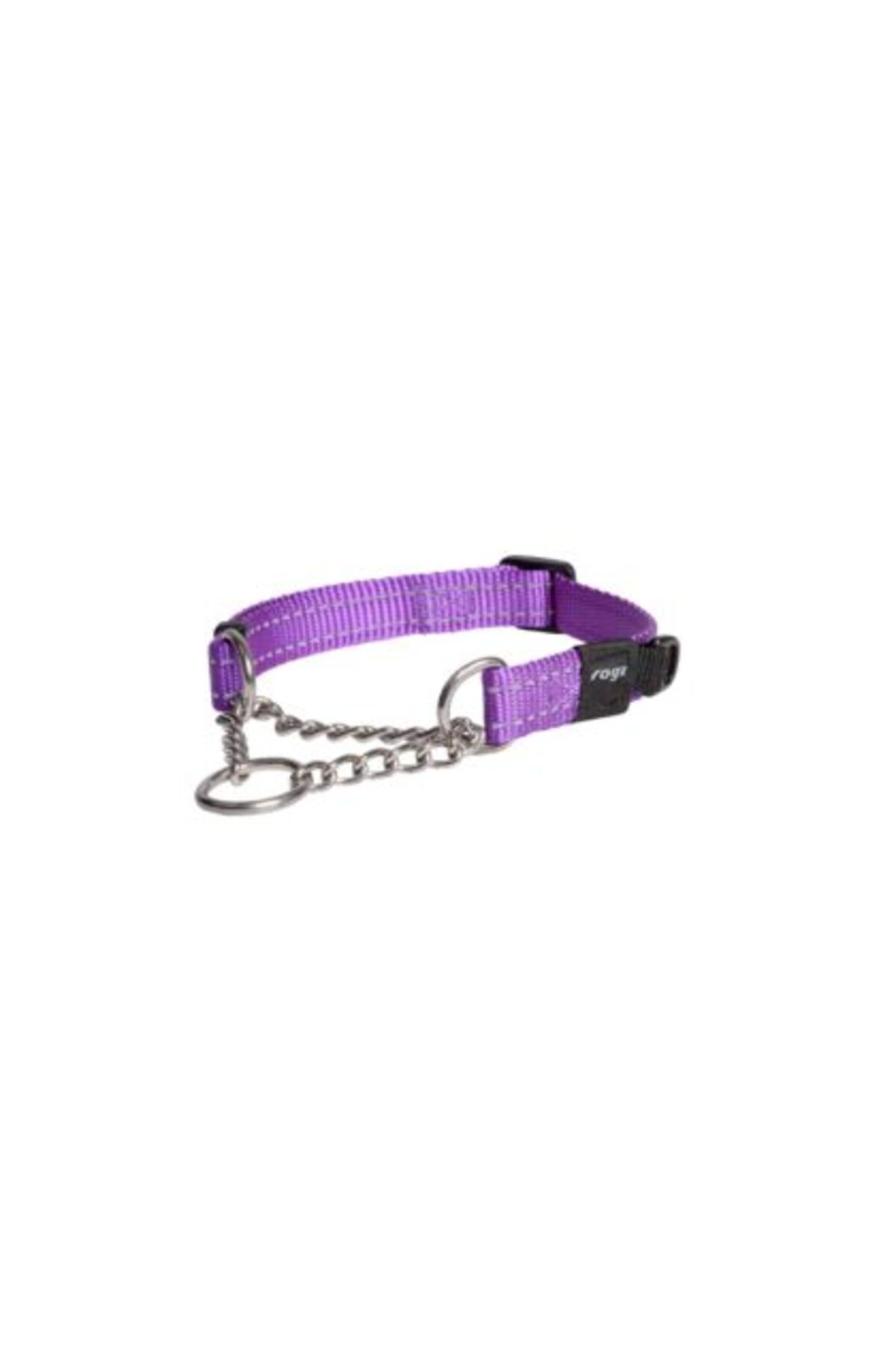 Rogz Utility Control Chain Halsband XL Paars