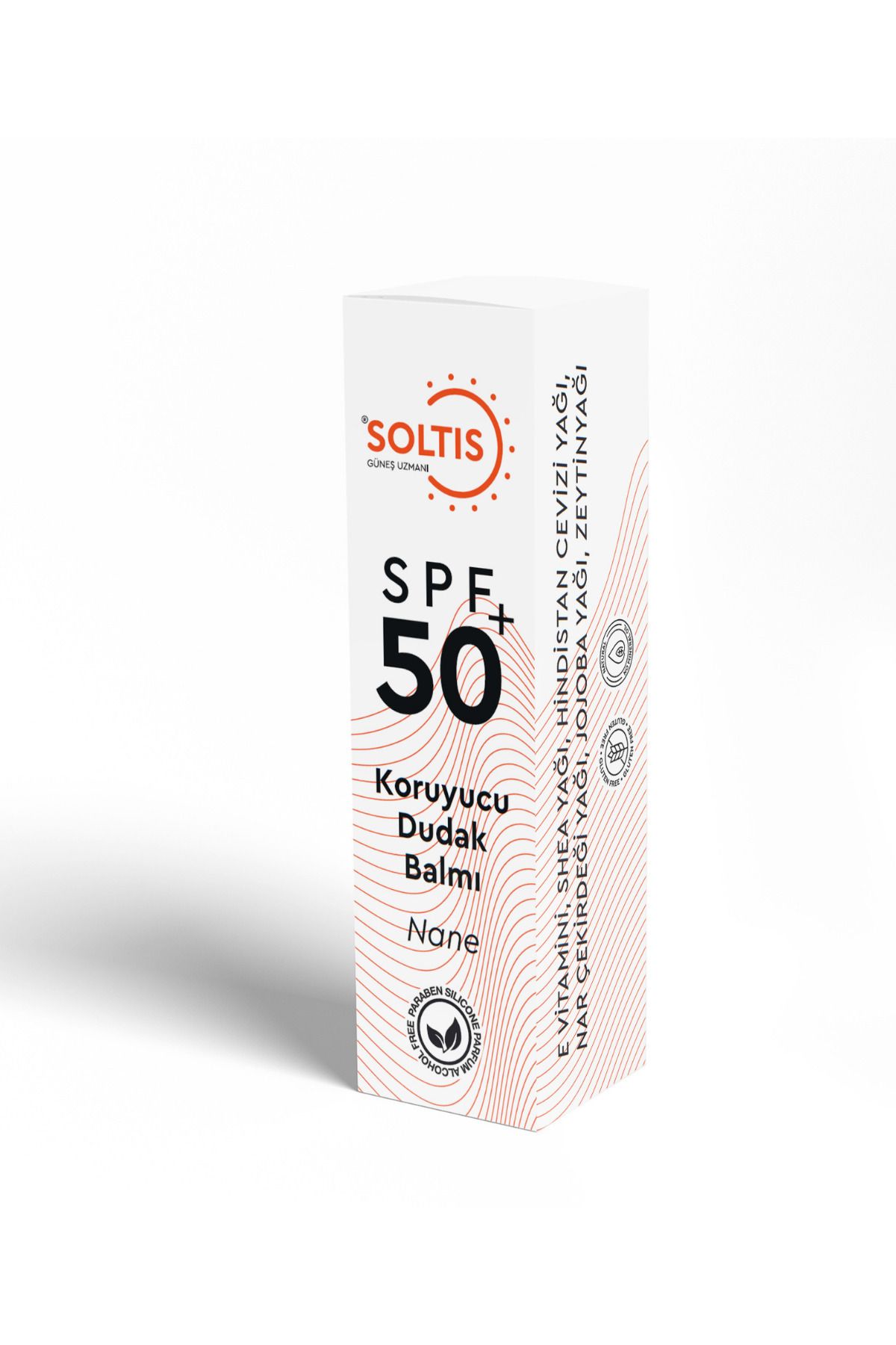 Soltis Yoğun Nemlendirici ve Dolgunlaştırıcı Dudak Balmı SPF 50+ Naneli, 5 ml