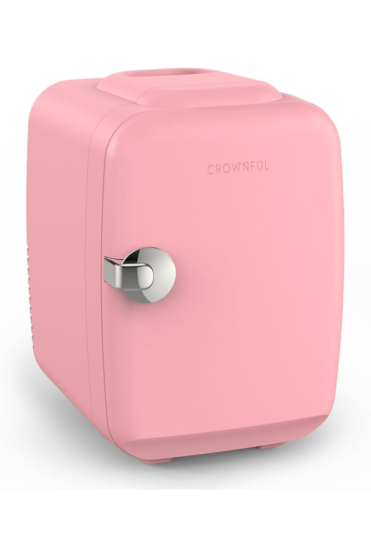 CROWNFUL Mini Buzdolabı 4L Taşınabilir Soğutucu ve Isıtıcı Kişisel Kullanım için Enerji Sınıfı A