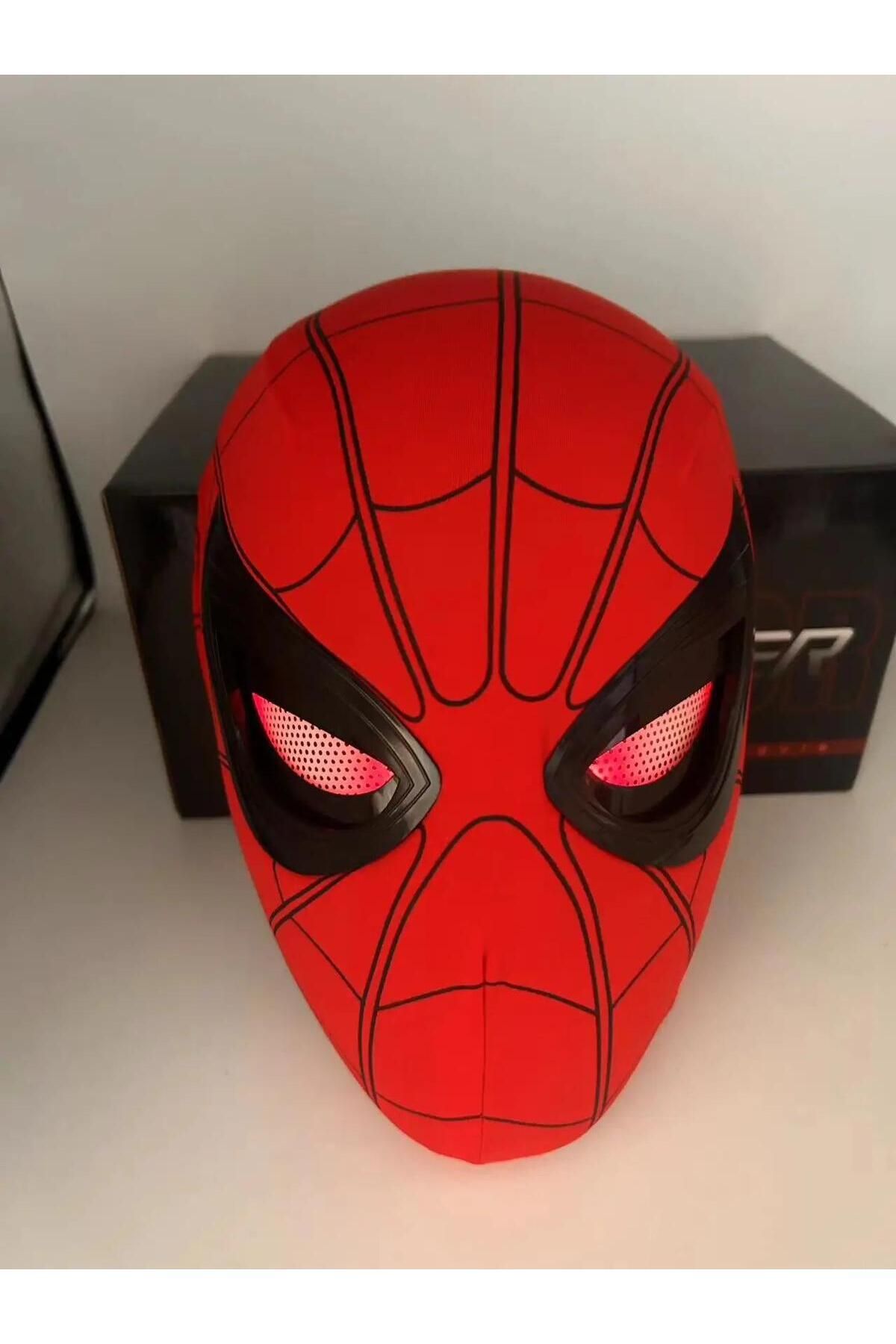 Phoenix Koleksiyon Spiderman Örümcek Adam Maske Kask ( Işıklı - Uzaktan Kumandalı )