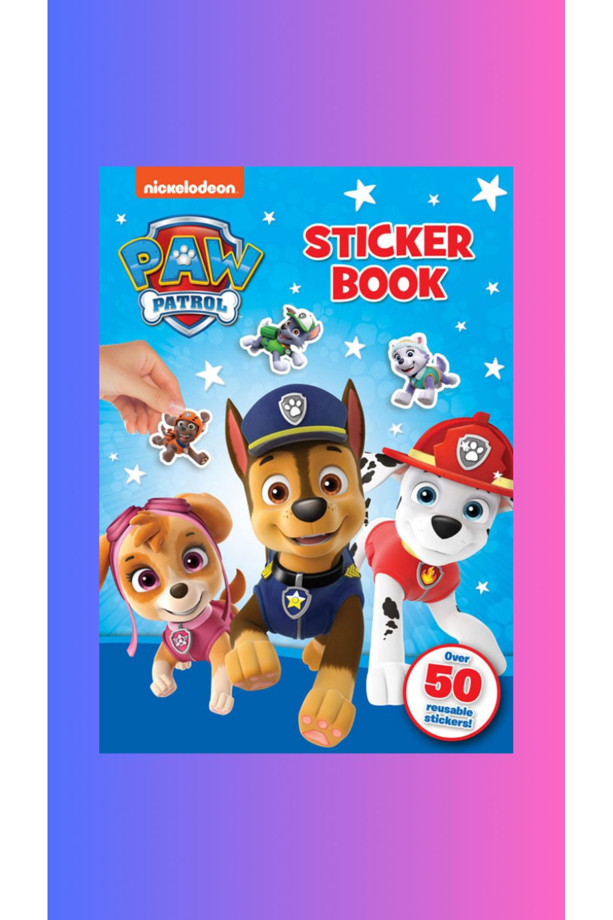 PEÇ PAW PATROL - Sticker Book - Boyama ve Etiket kitabı