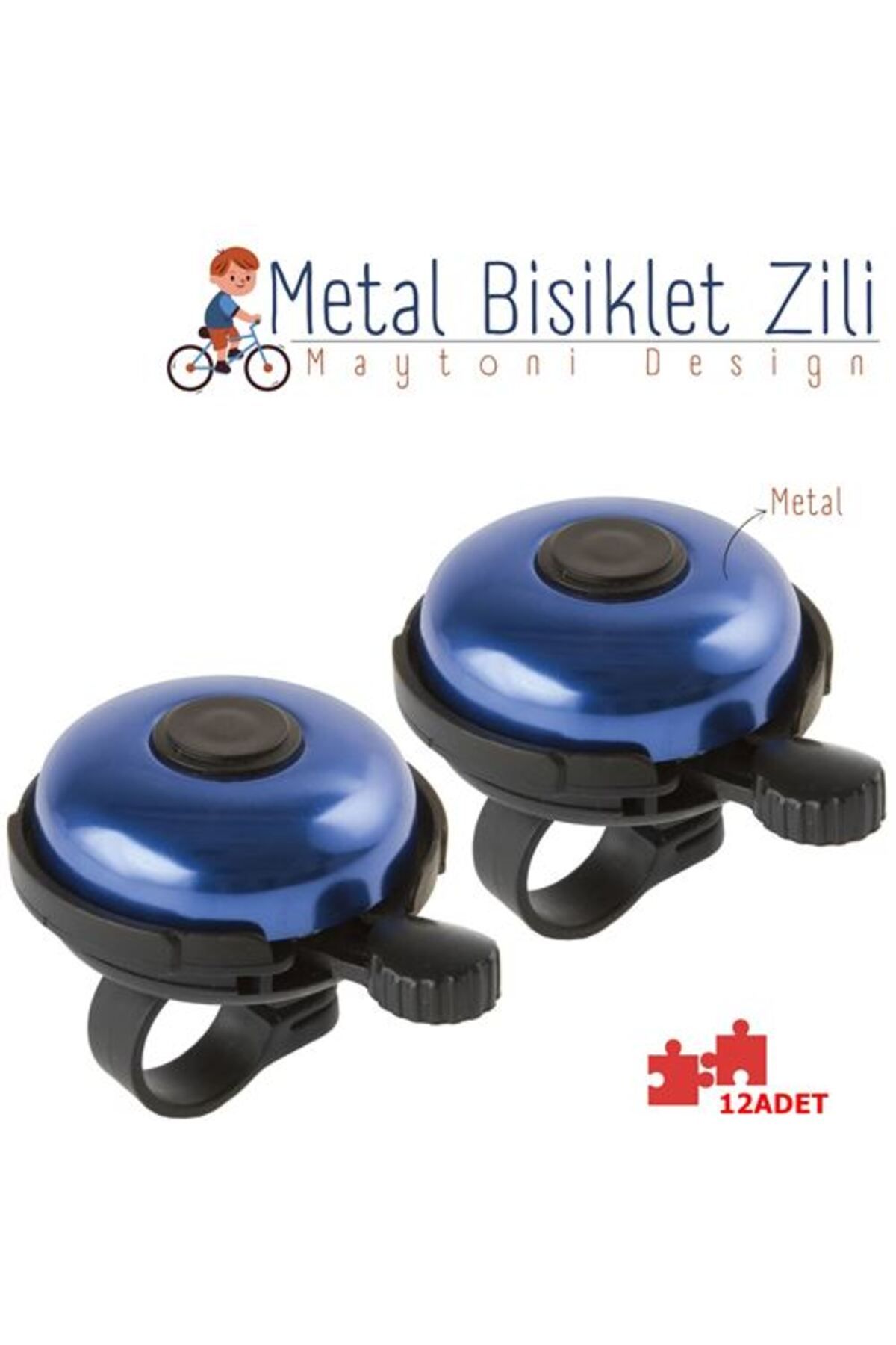 ModaCar Bisiklet Zili 24+4 ADET Metal Maytoni Design
