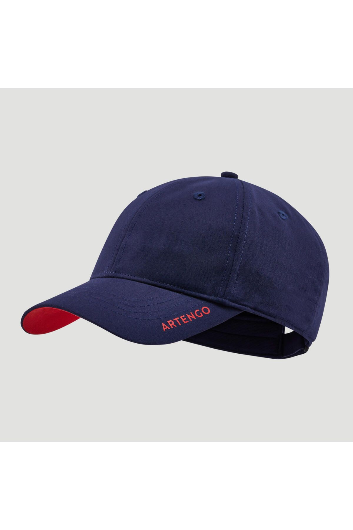 Decathlon Artengo Tenis Şapkası - 58 Cm - Lacivert / Kırmızı - Tc500