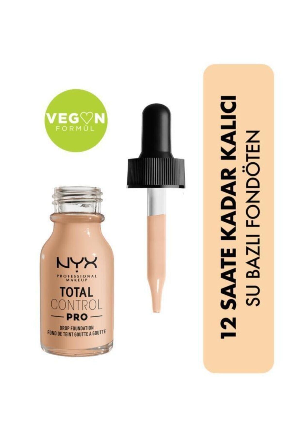 NYX Professional Makeup Total Control Pro Drop Foundation Vanilla - Fondöten