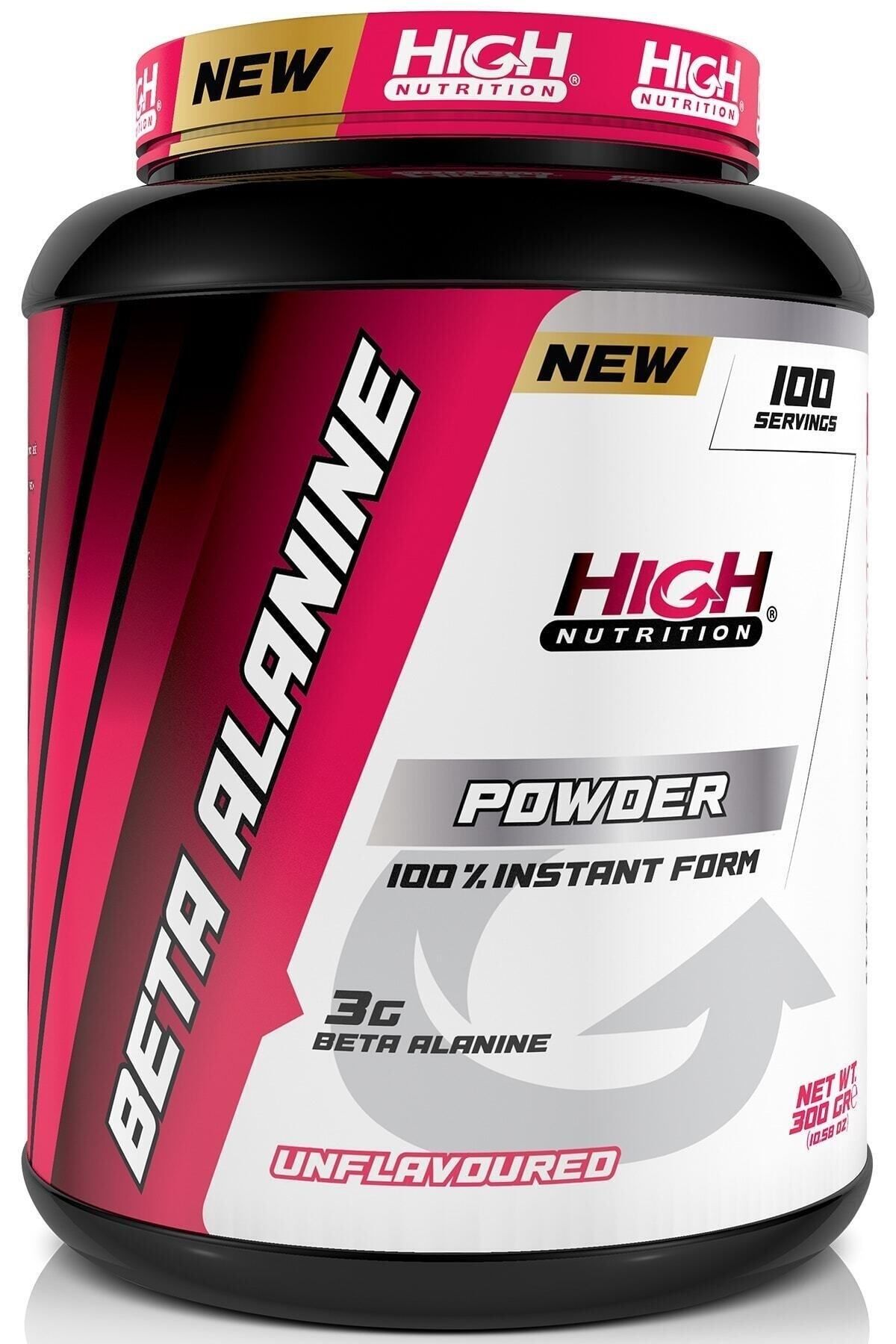 High Nutrition Beta Alanıne 300 grAromasız 100 Servis