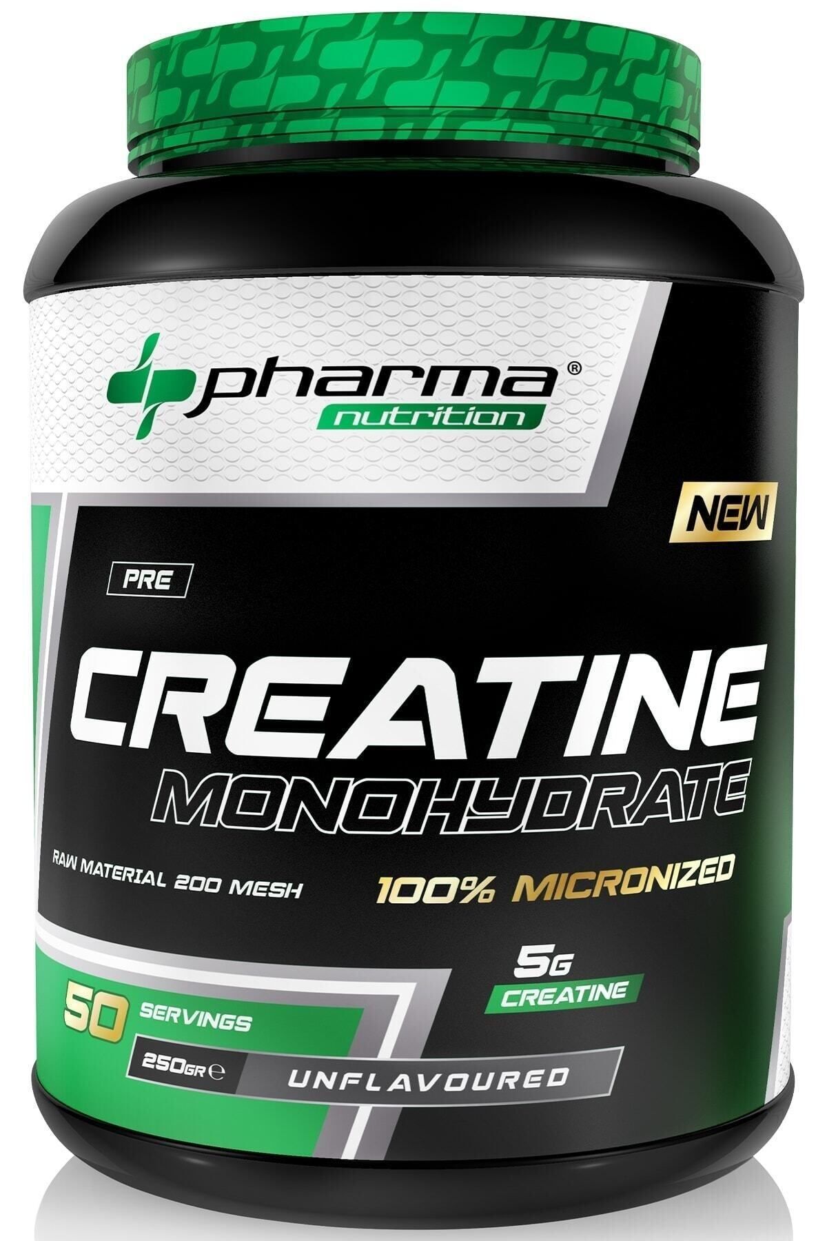 Pharma Nutrition Kreatin Monohidrat ( Creatine ) 250 Gr 50 Servis Micronized Creatine Monohydrate