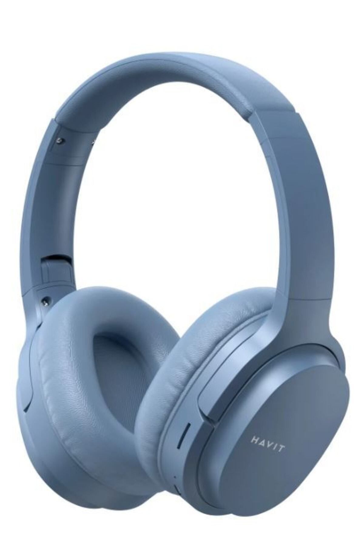 Havit I62 Katlanabilir Kafaüstü Mikrofonlu Bluetooth Kulaklık - Mavi