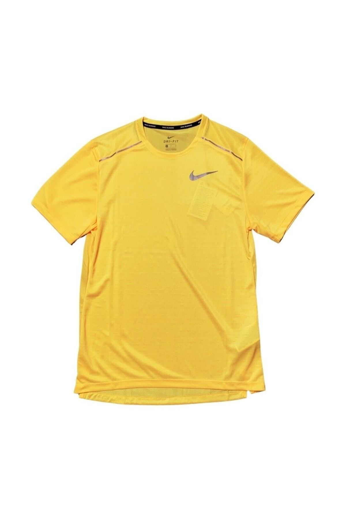 Nike Erkek Miller Koşu Sarı Spor Üstü