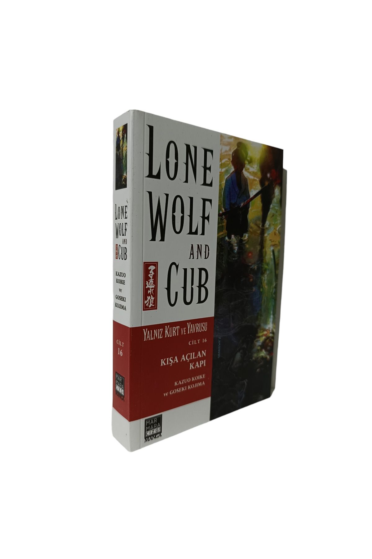 Marmara Çizgi Yayınları Lone Wolf And Cub Manga Serisi Cilt 16 - Kazuo Koike - Yalnız Kurt ve Yavrusu