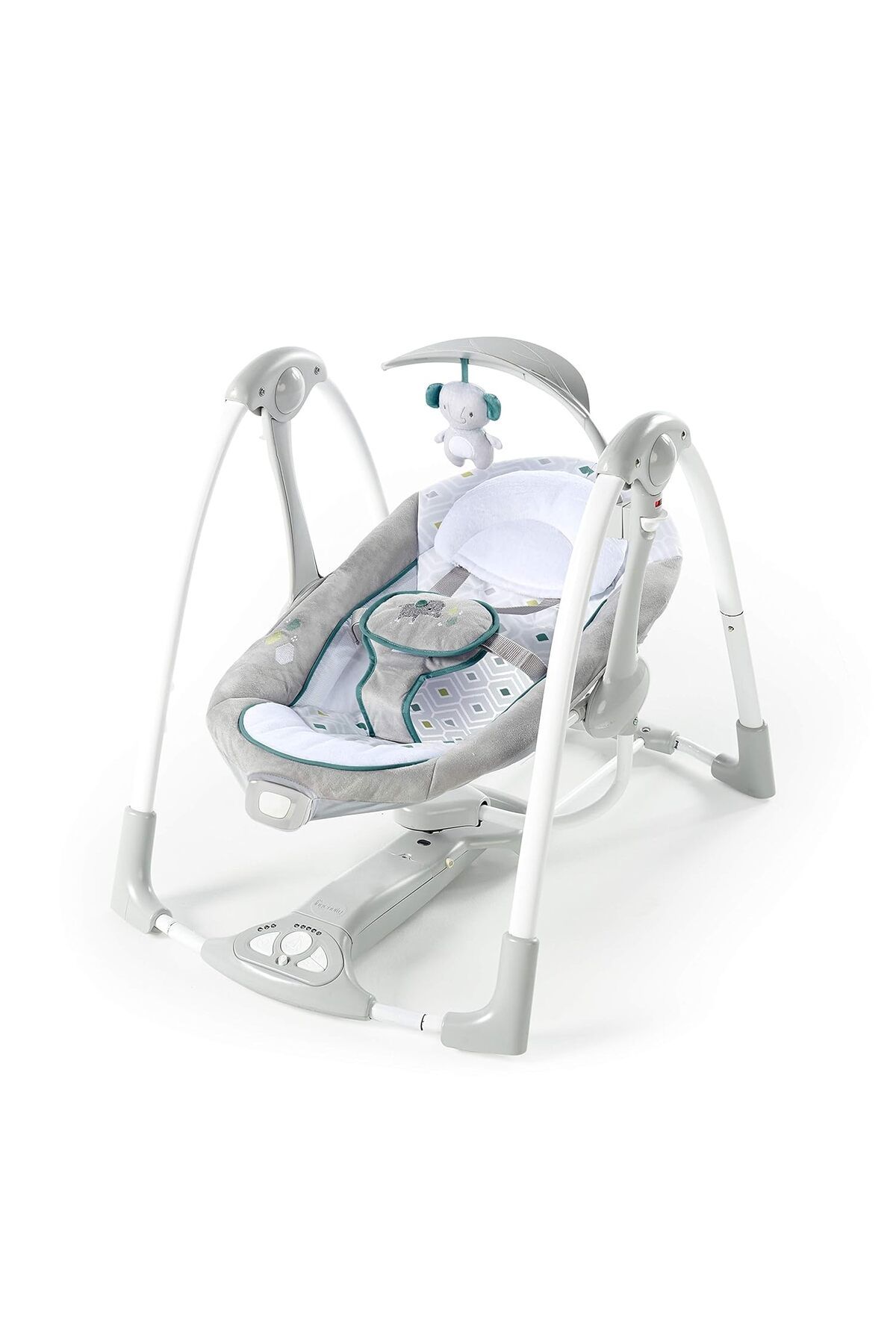 Ingenuity 2'si 1 Arada Katlanabilir Bebek Salıncağı Ve Oturağı, Titreşimli, Otomatik Salıncak ve Melodili