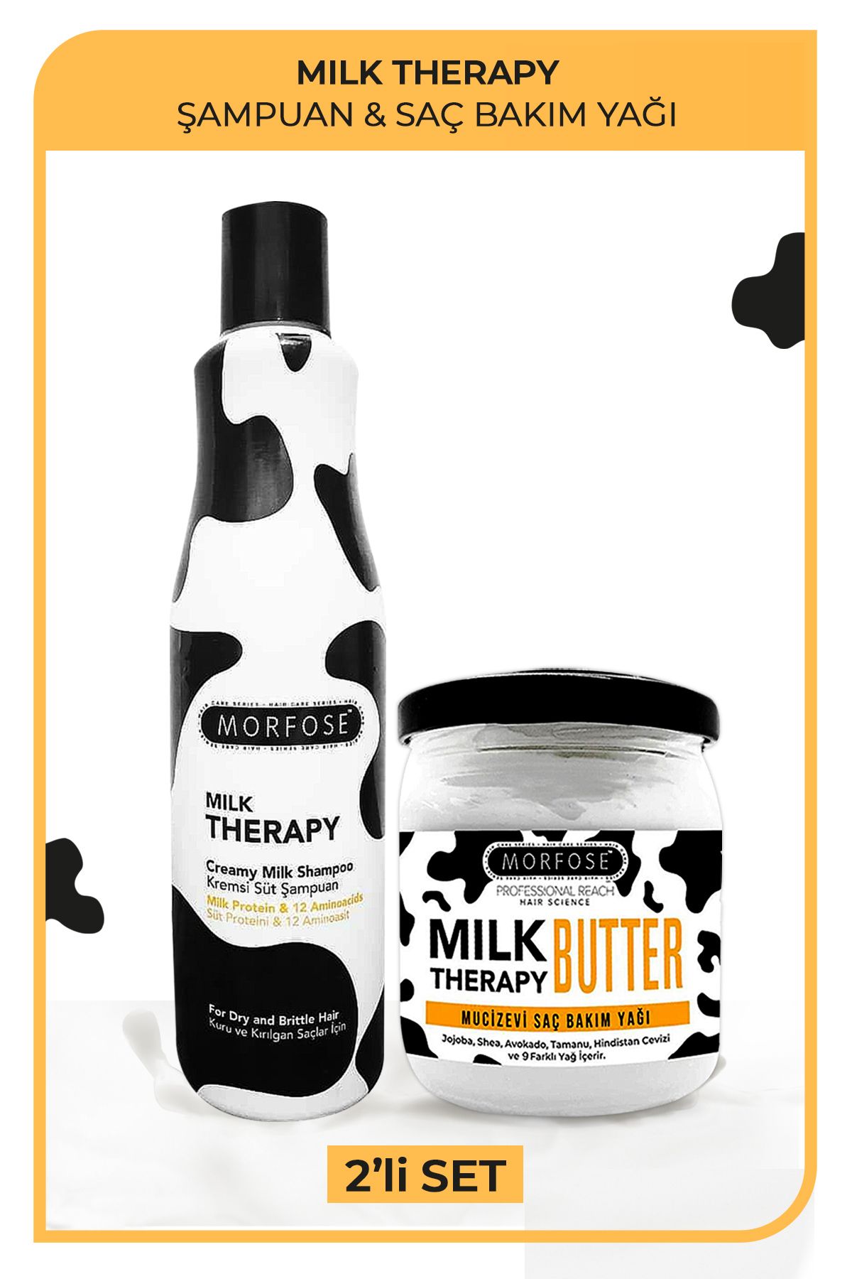 Morfose Milk Therapy Butter + Milk Therapy Şampuan 500 Ml