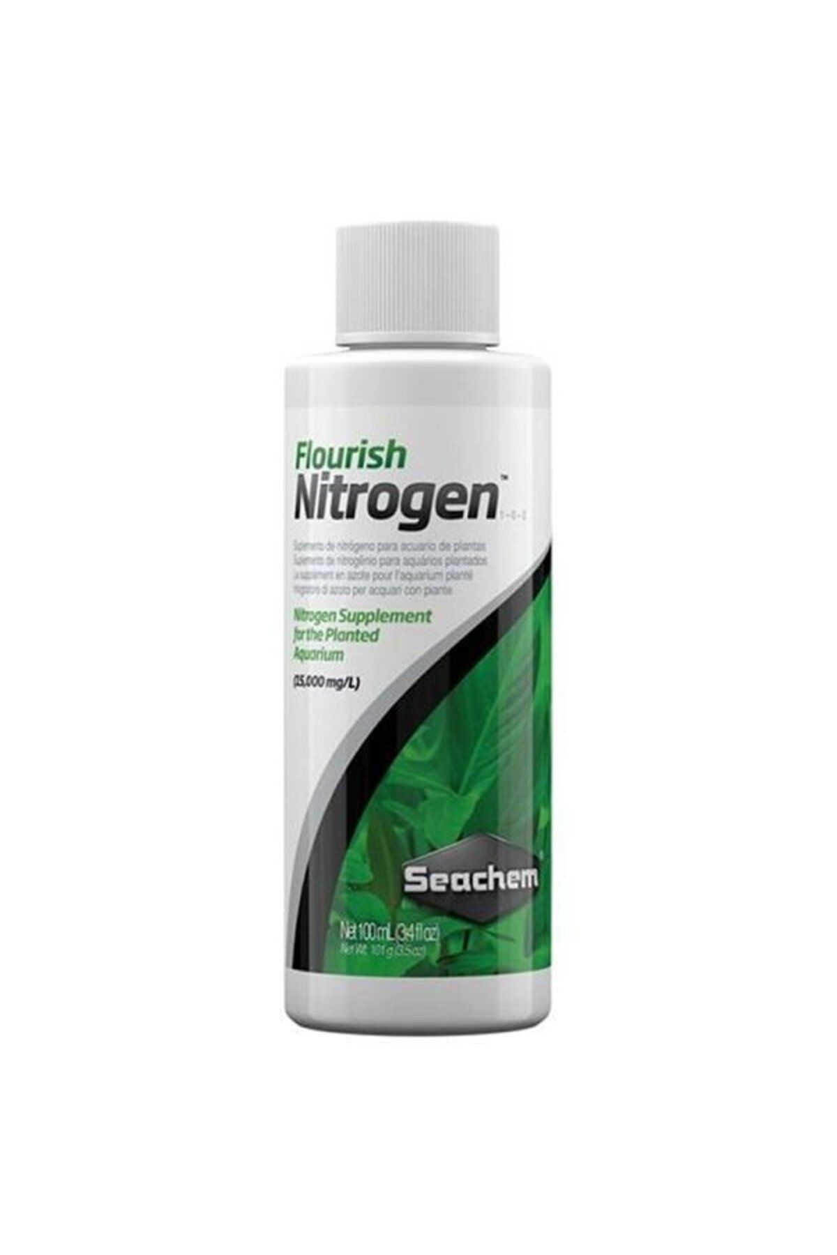 Seachem Flourish Nitrogen Akvaryum Bitkileri için Azot Takviyesi 100 Ml