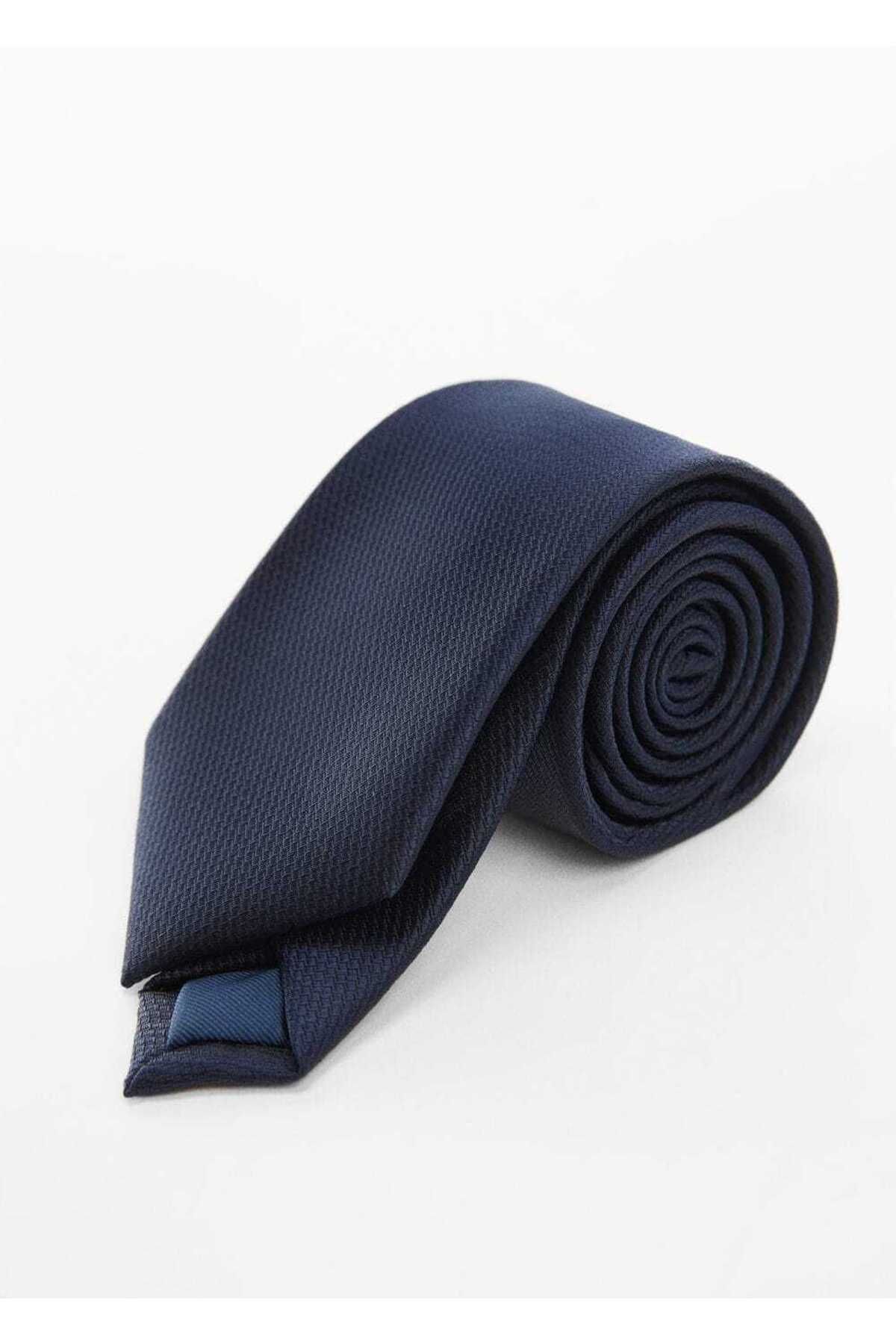 MANGO Man Kırışmaz kalıplı kravat