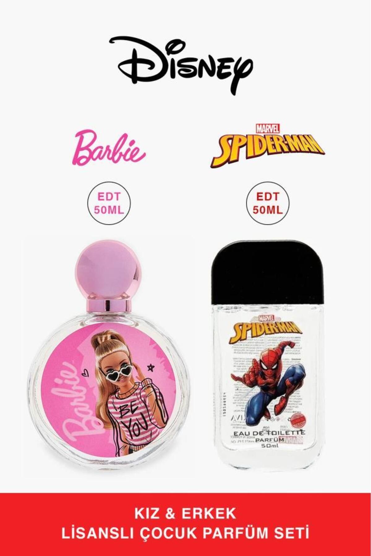 DİSNEY Disney Be You-Spiderman Kız-Erkek Çocuk Parfüm Seti