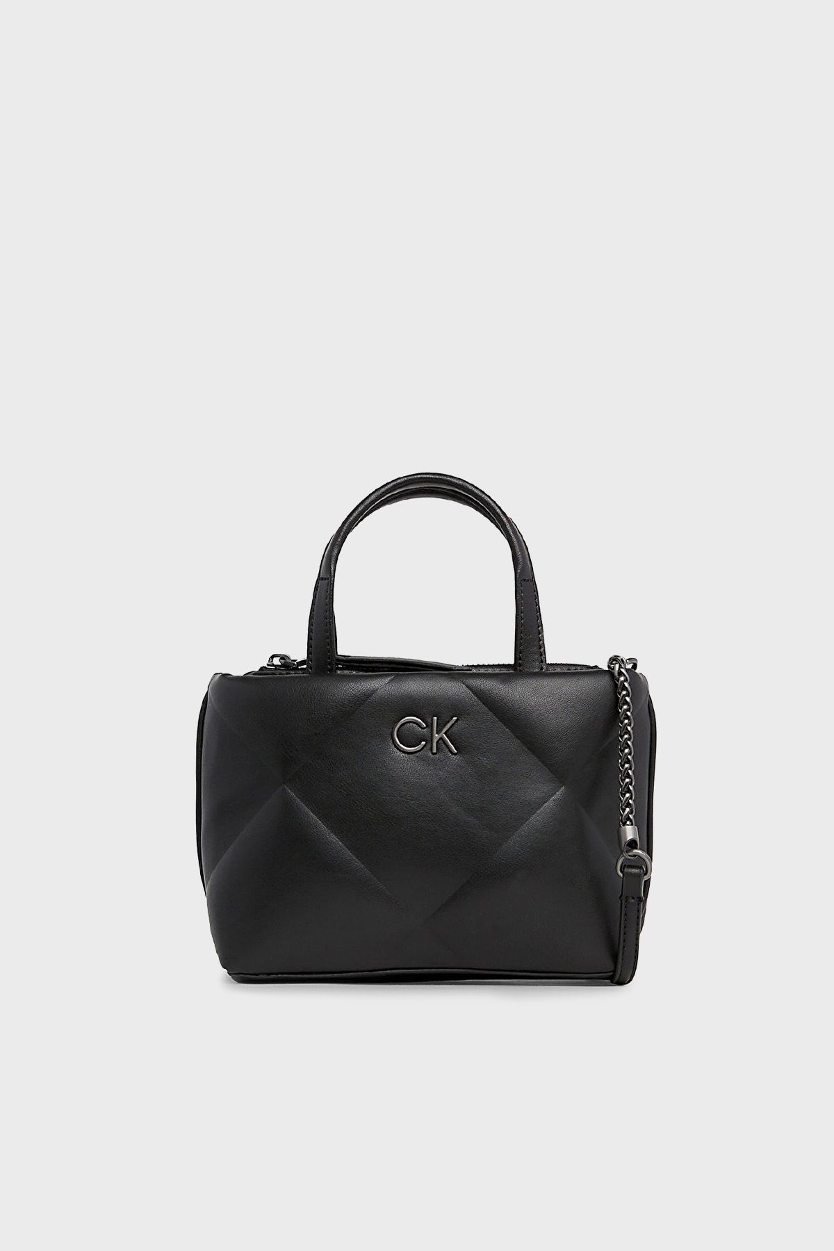 Calvin Klein Kadın Marka Logolu Çoklu Kart Bölmeli Suni Deri Siyah Omuz Çantası K60K611340-BEH