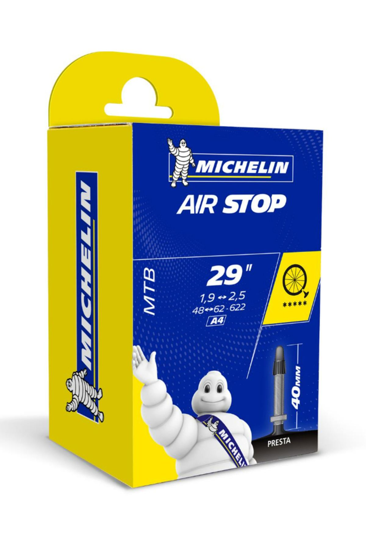 Michelin 29X1.50-2.50 Air Stop Presta 40mm A4 İç Lastik 220gr