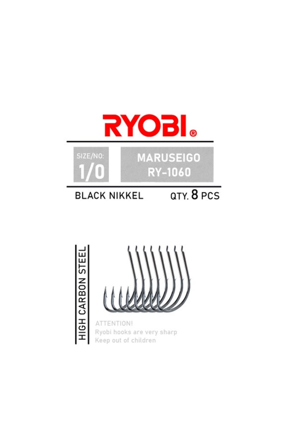 Ryobi Maruseigo RY-1060 Black Nickel Olta İğnesi No:1/0
