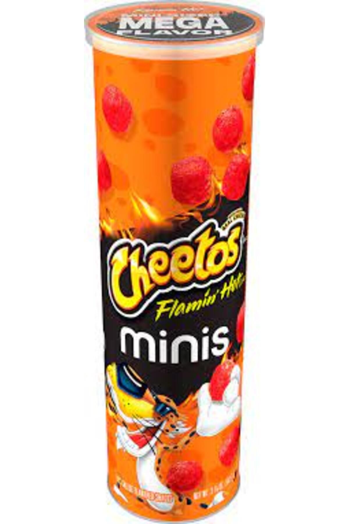 Pringles Real Cheese FlavoredbSnacks Flamin'Hot Minis Chips 102.7 gr
