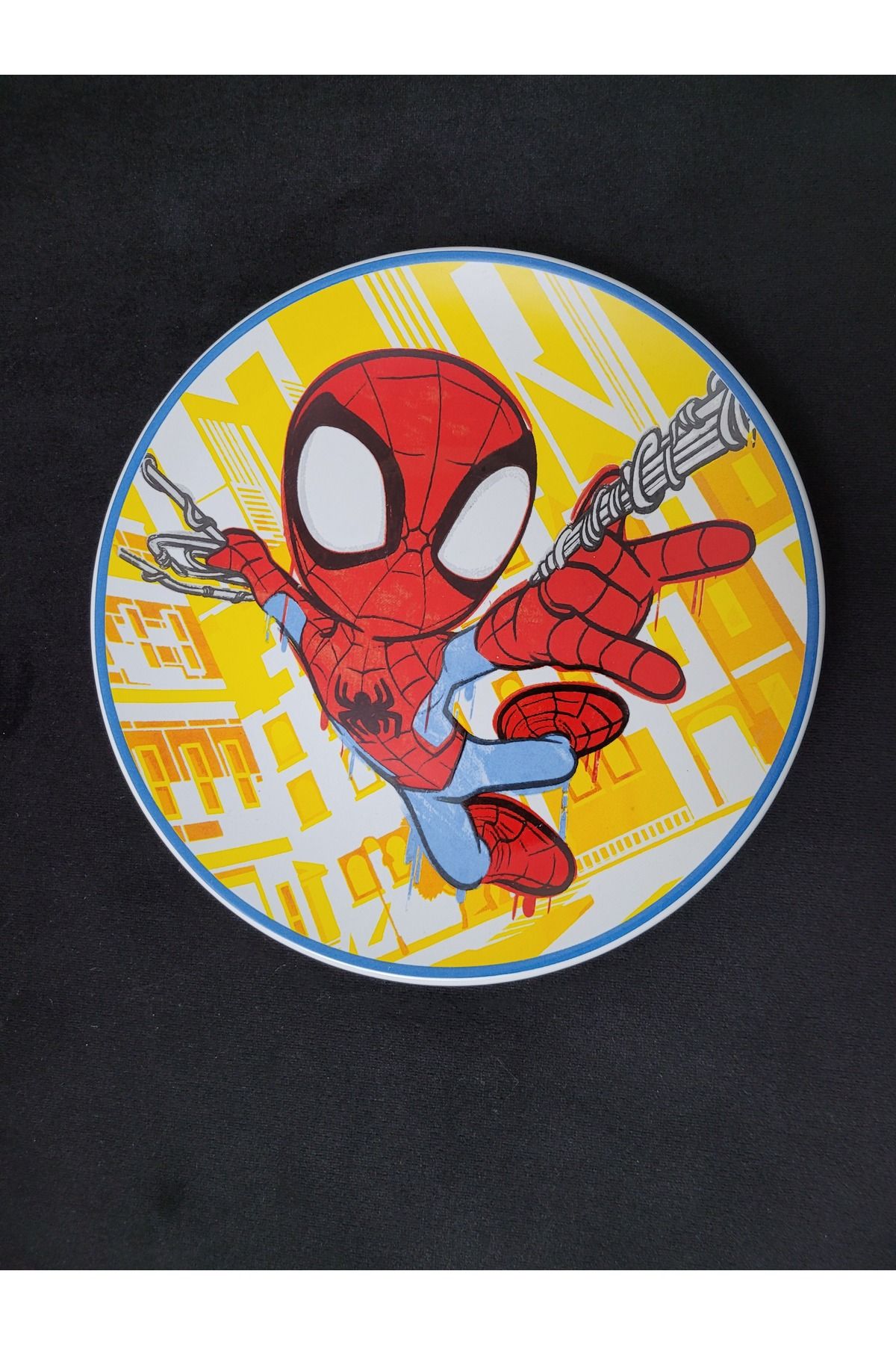Keramika Spider Man Dekorlu 20 Cm Tabak