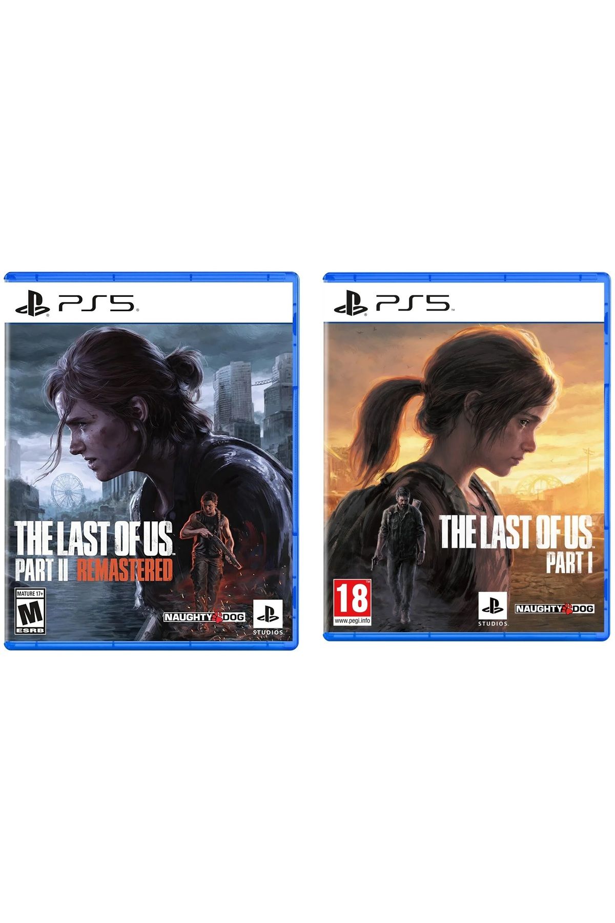 Naughty Dog The Last Of Us Part 2 Remastered & The Last Of Us Part 1 Remastered Türkçe Altyazı & Dublaj Ps5 Oyun