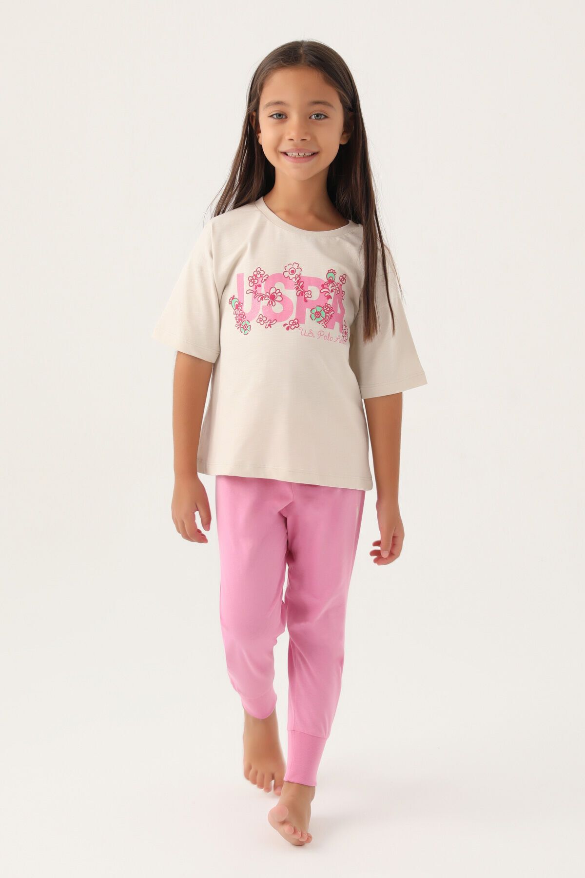 U.S. Polo Assn. U.S. Polo Assn. Daisy Kız Çocuk Pijama Takımı