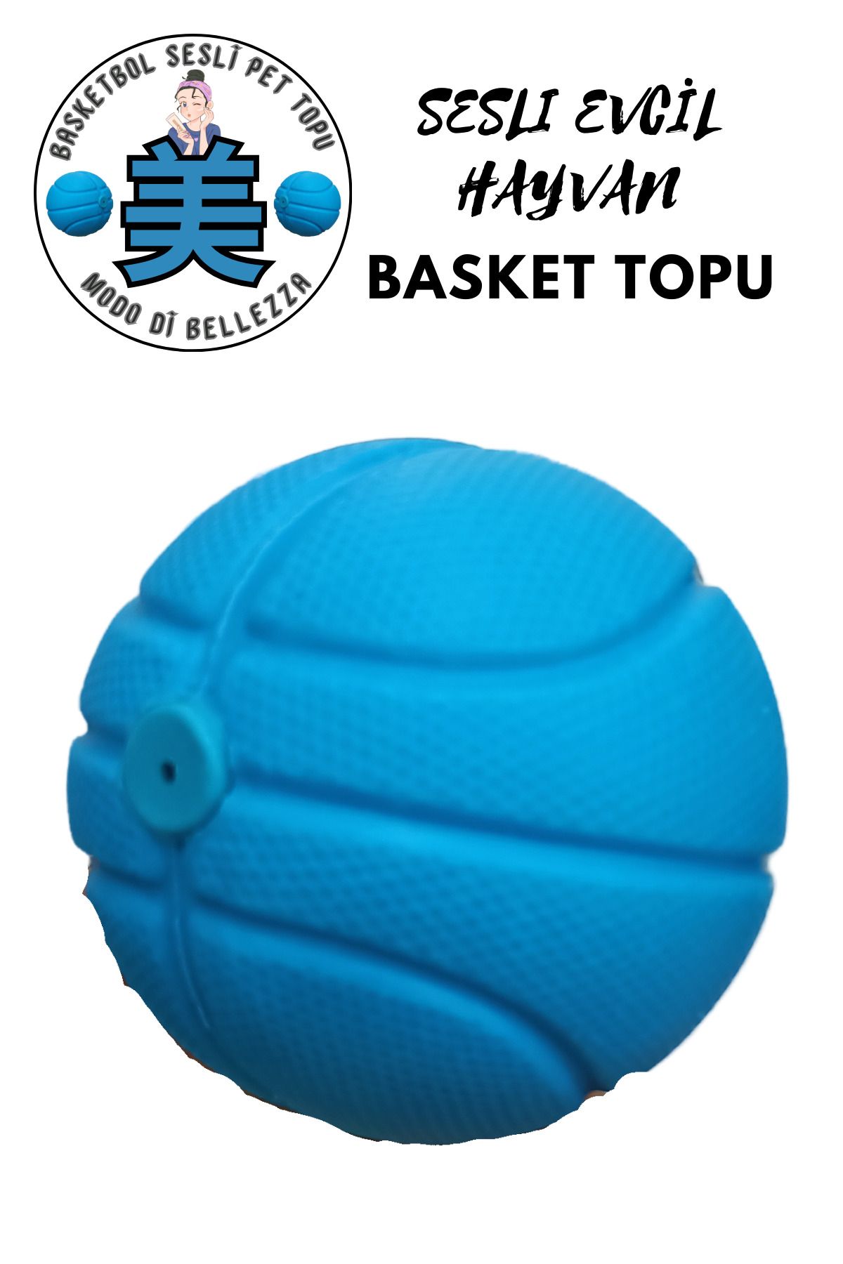 Modo Di Bellezza Basketbol Topu Oyuncak Sesli Köpek