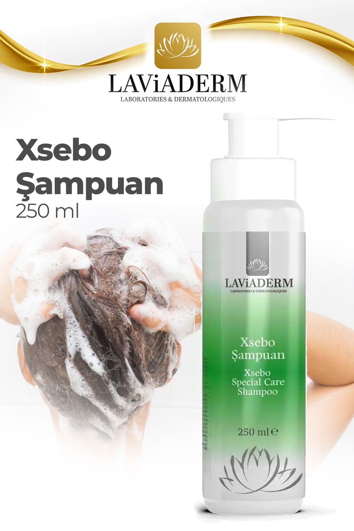 laviaderm Xsebo Şampuan - Kepeğe Ve Kaşıntıya Karşı Yoğun Bakım